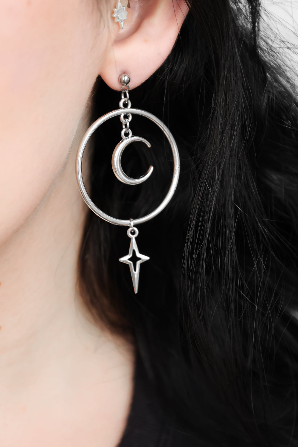 Crescent Infusion Earrings - Tsuki Blade