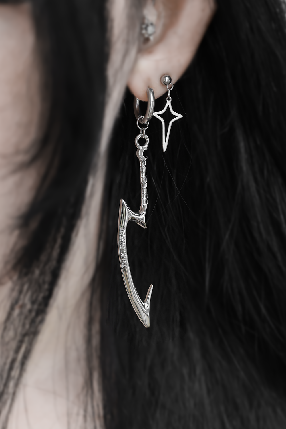 Dusk Blade Earrings - Tsuki Blade