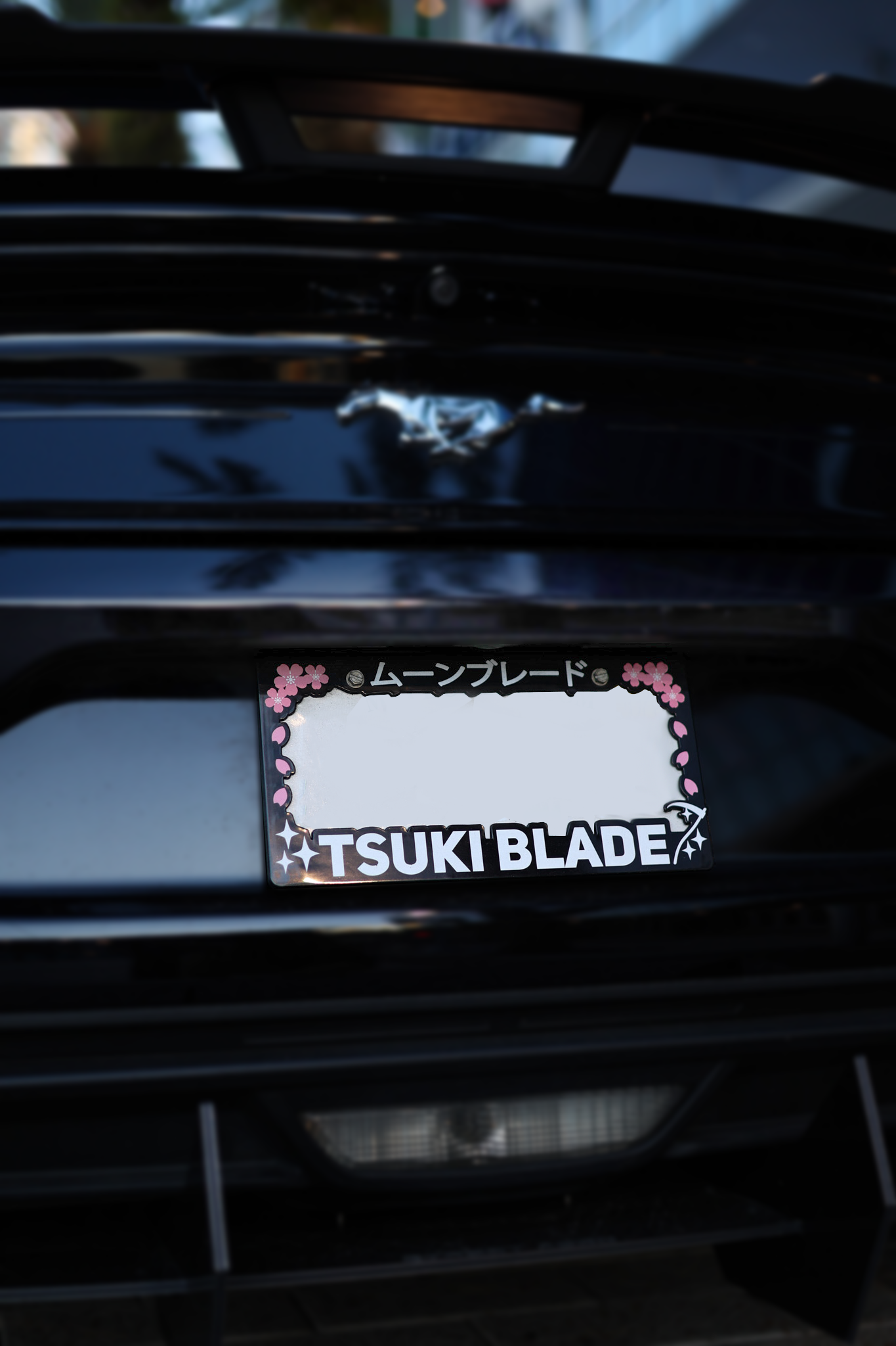 Sakura Scythe Plate Frame - Tsuki Blade