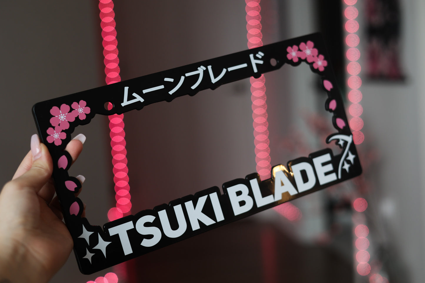 Sakura Scythe Plate Frame - Tsuki Blade