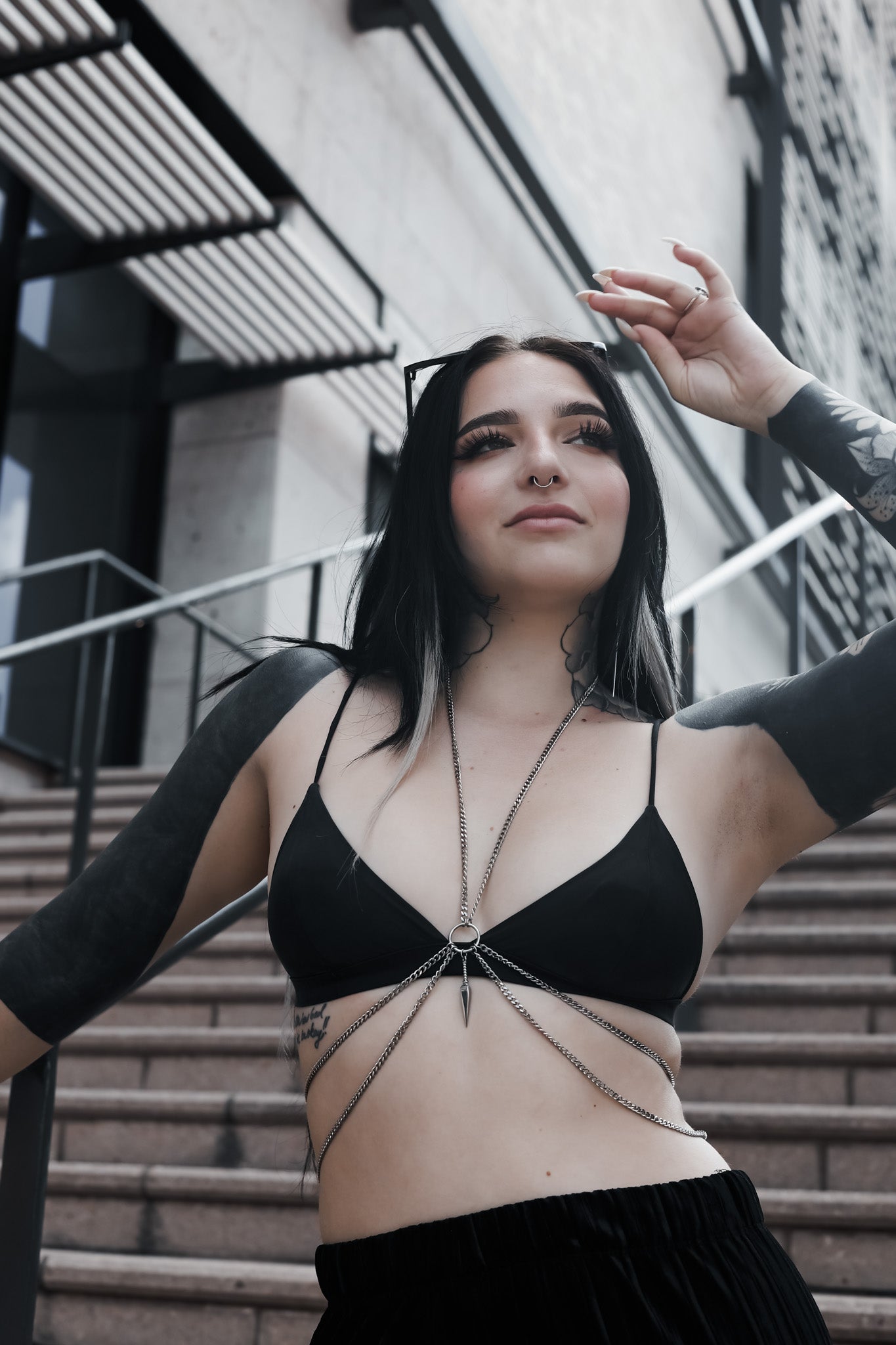 Pre-Order No Mercy Chest Harness - Tsuki Blade