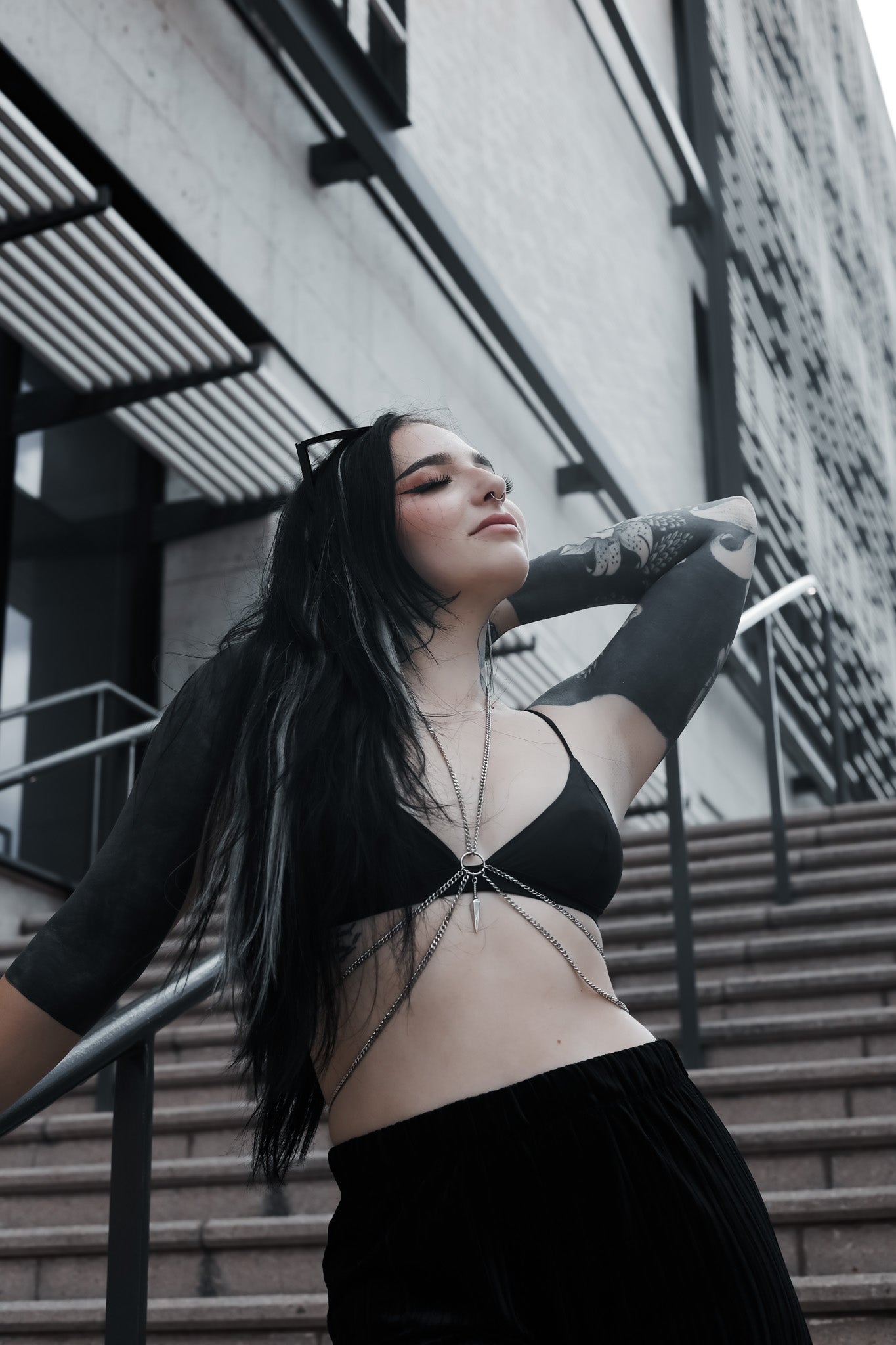 Pre-Order No Mercy Chest Harness - Tsuki Blade