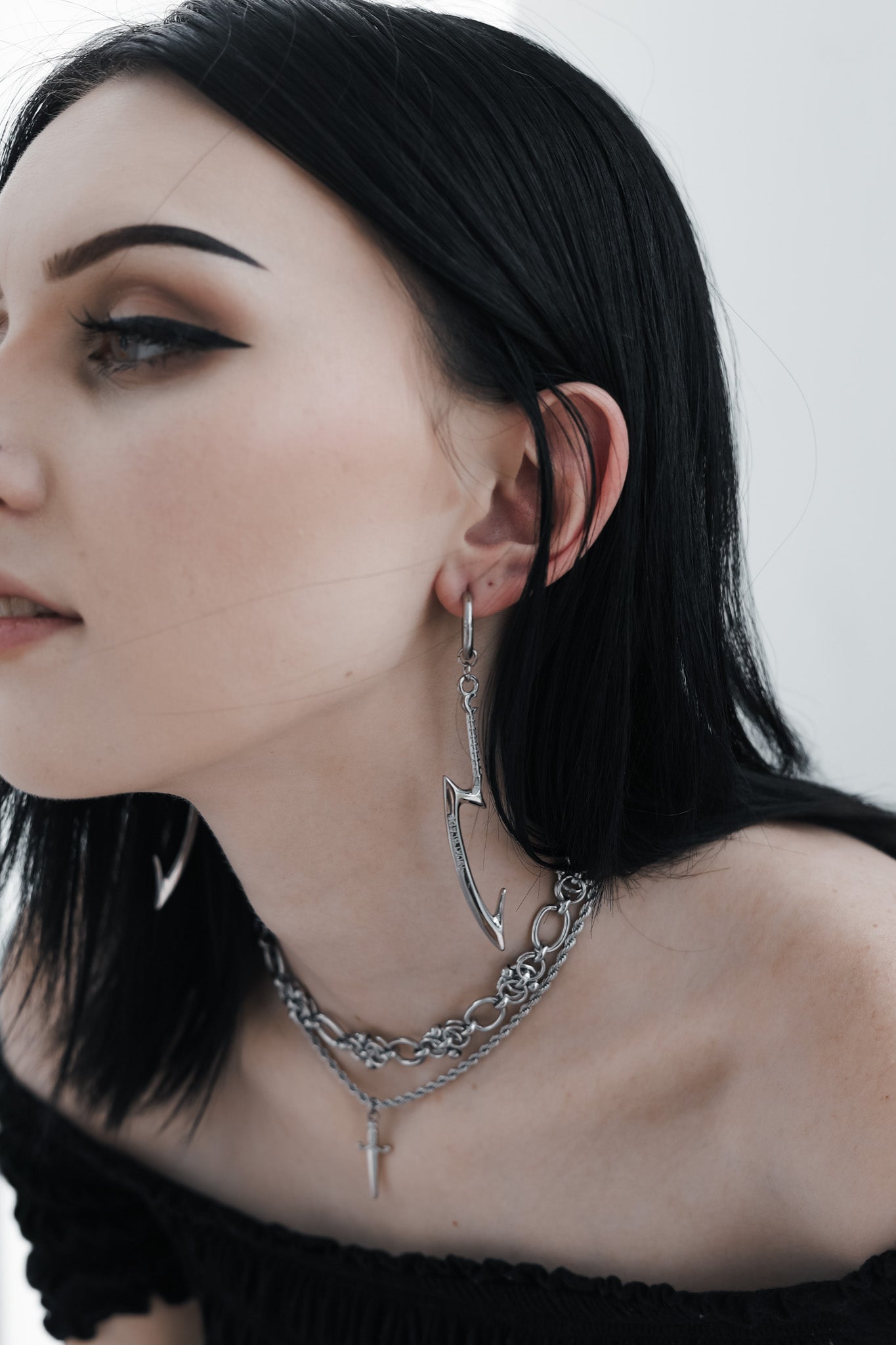 Dusk Blade Earrings - Tsuki Blade