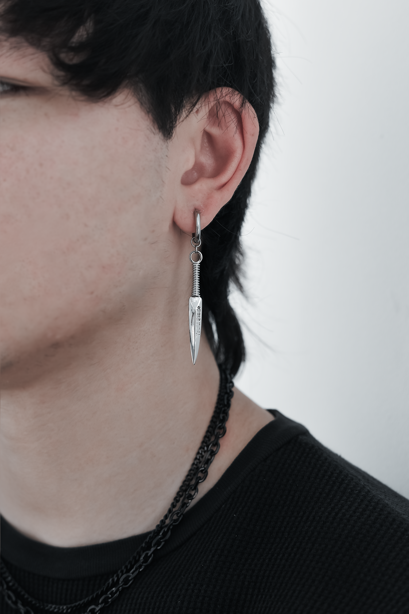 Nageru Earrings - Tsuki Blade