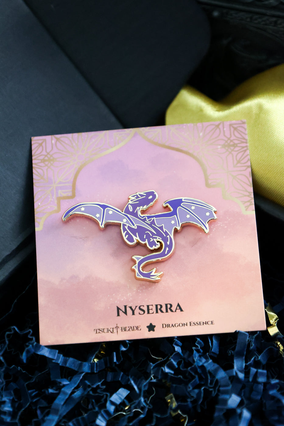 Nebula Dragon Enamel Pin