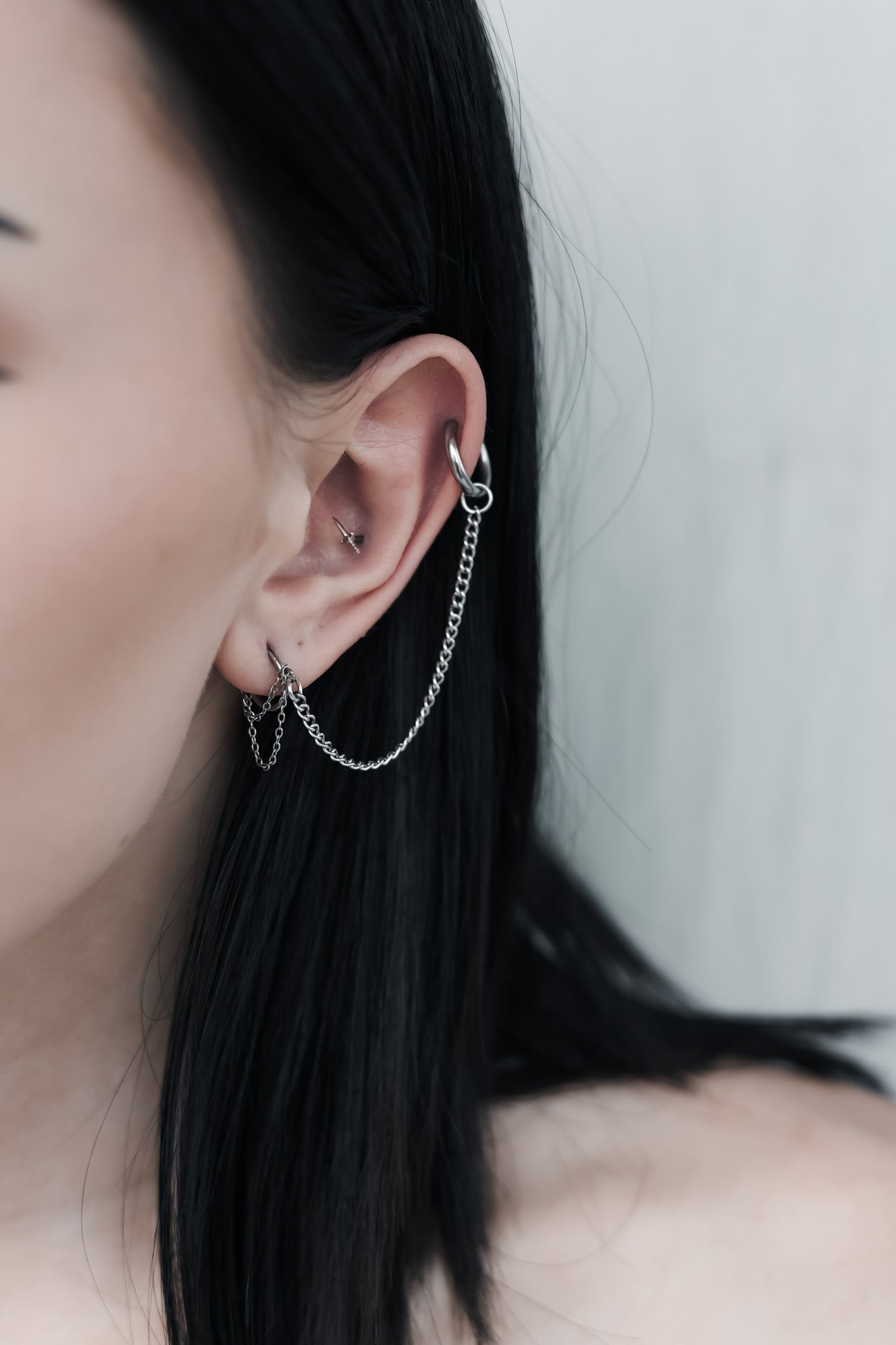 Bound Ear Chain - Tsuki Blade