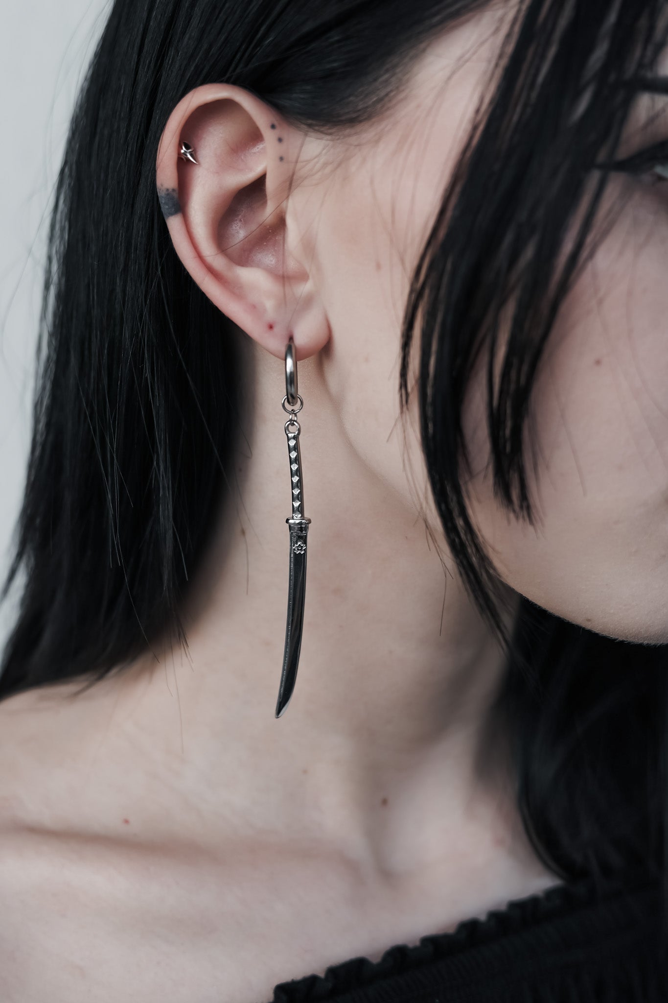 Blossom Katana Earring - Tsuki Blade