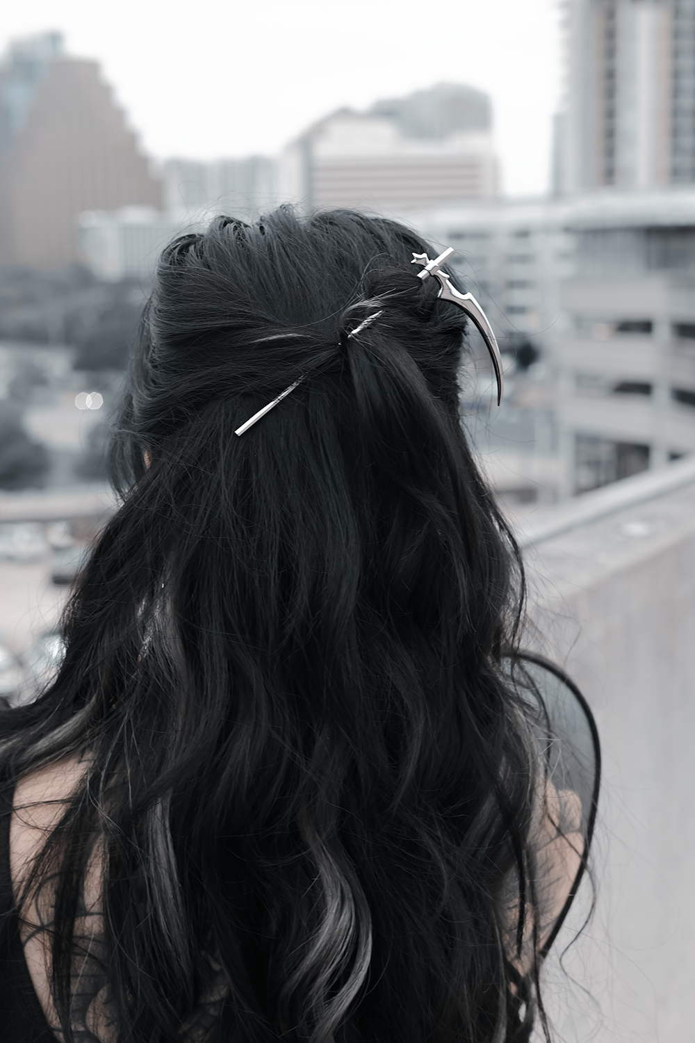 Deathbringer Scythe Hair Kanzashi Stick