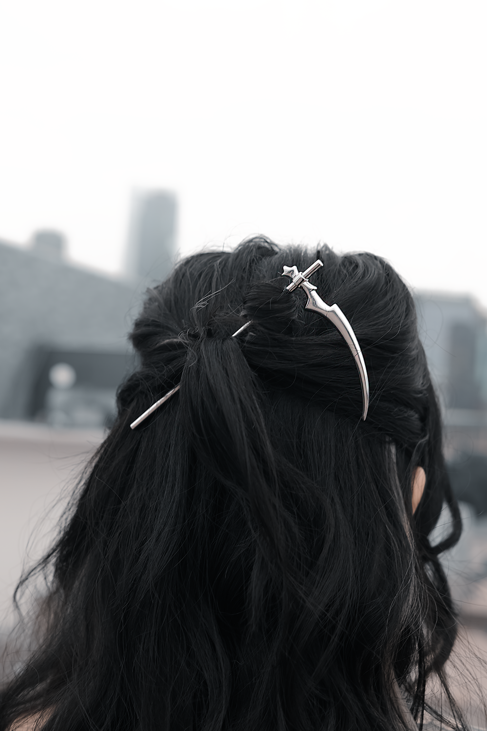 Deathbringer Scythe Hair Kanzashi Stick