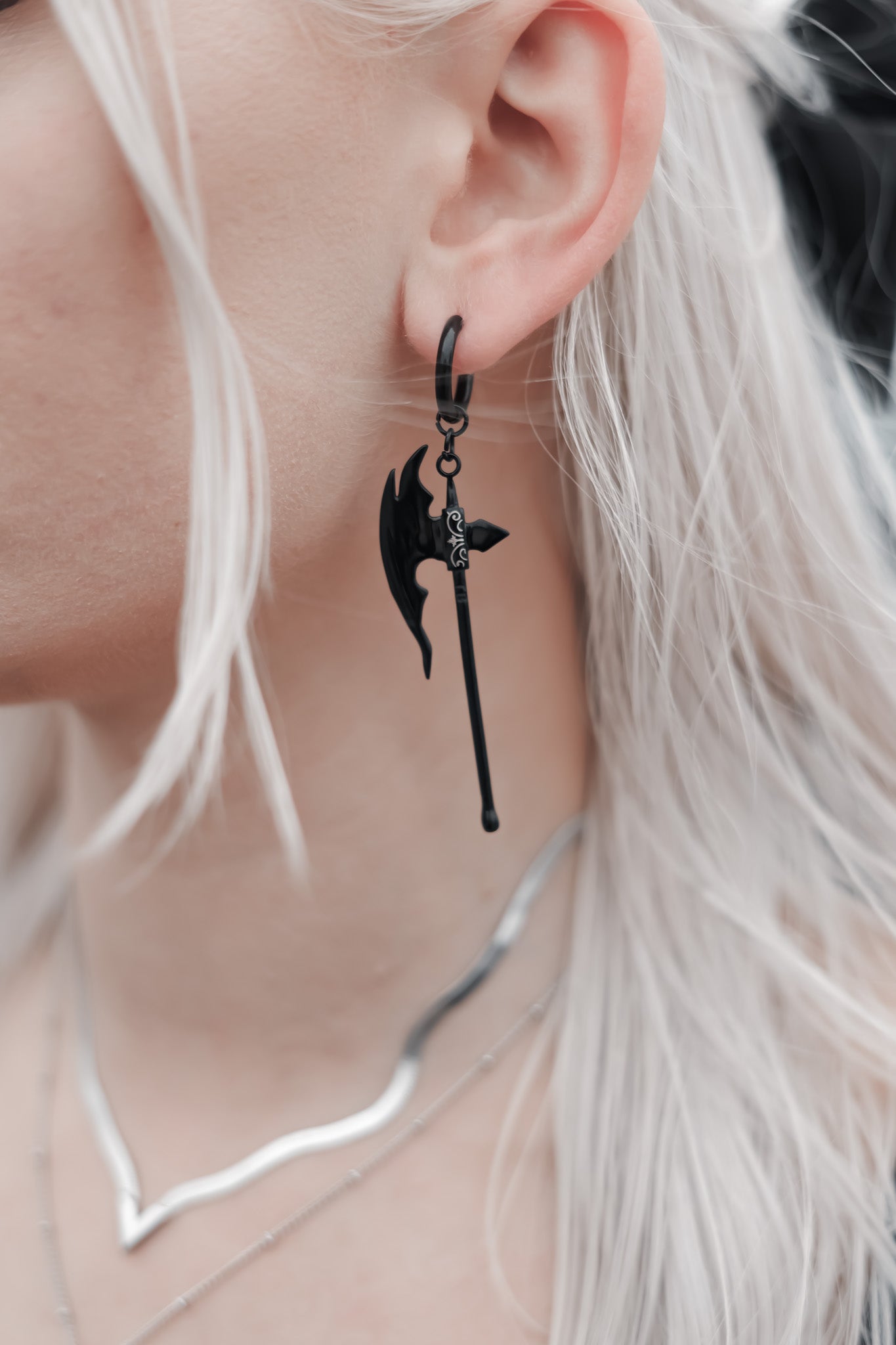Shadow Axe Earrings