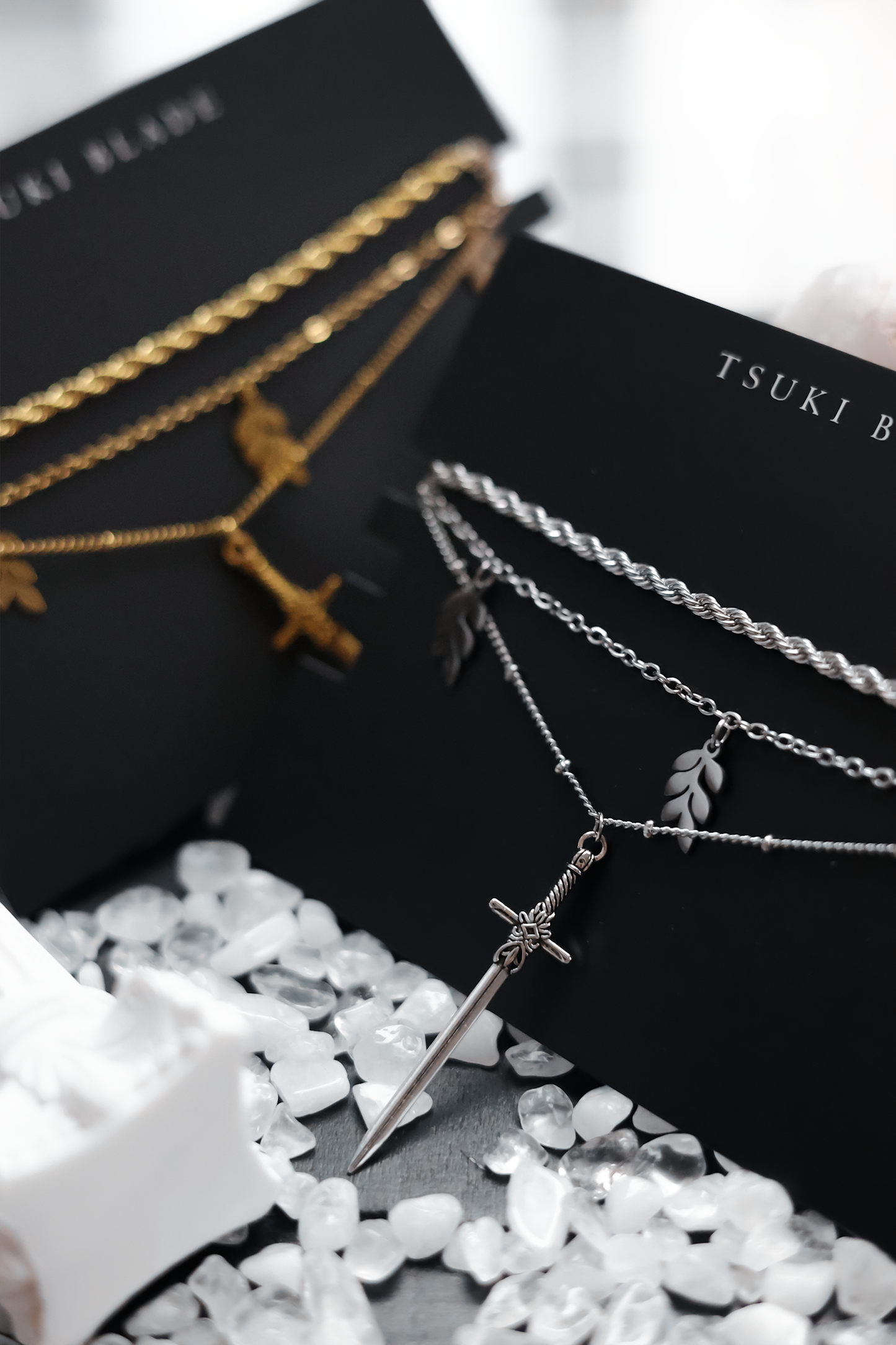 Elven Warrior Necklace Set