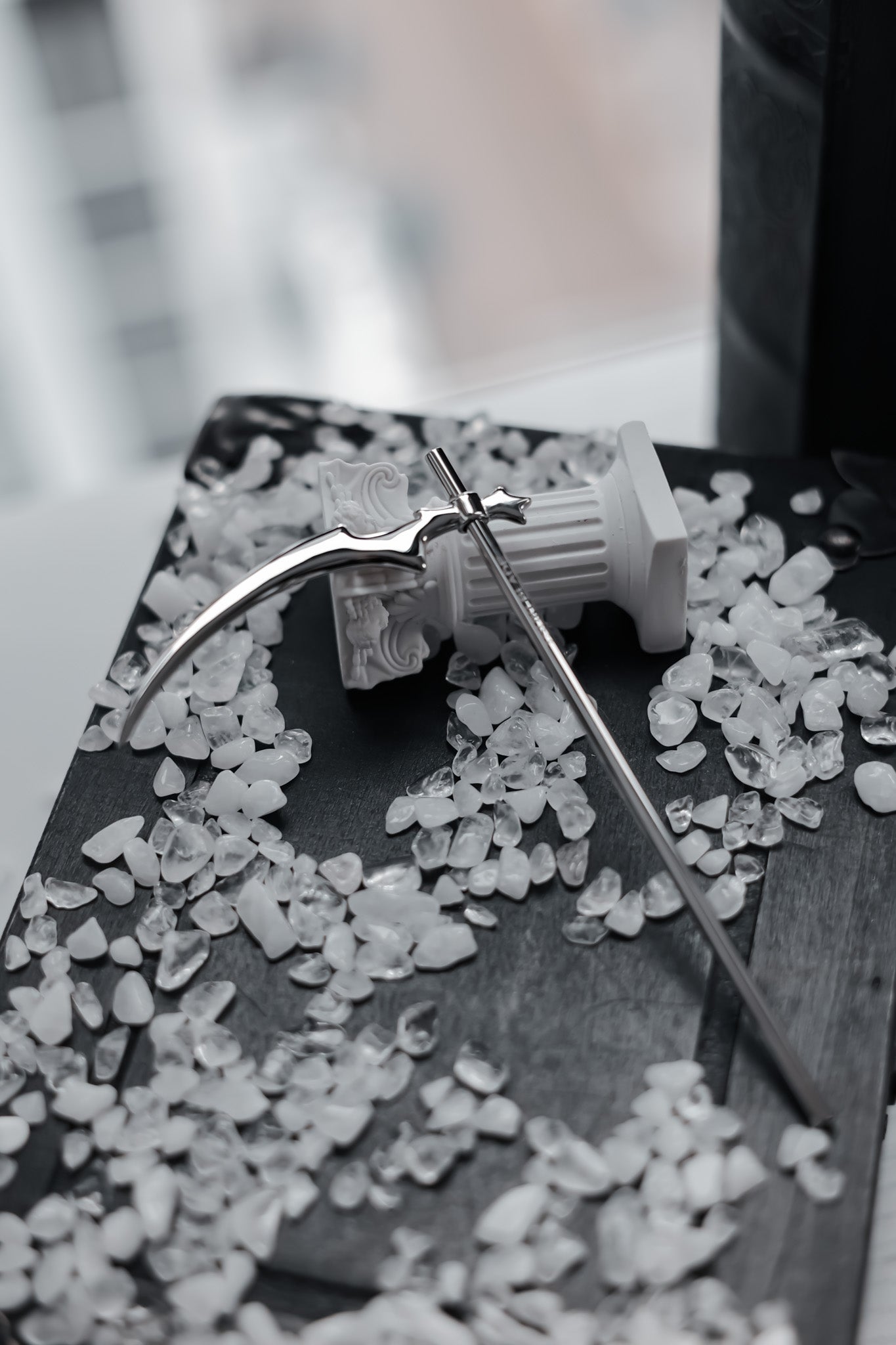 Deathbringer Scythe Hair Kanzashi Stick