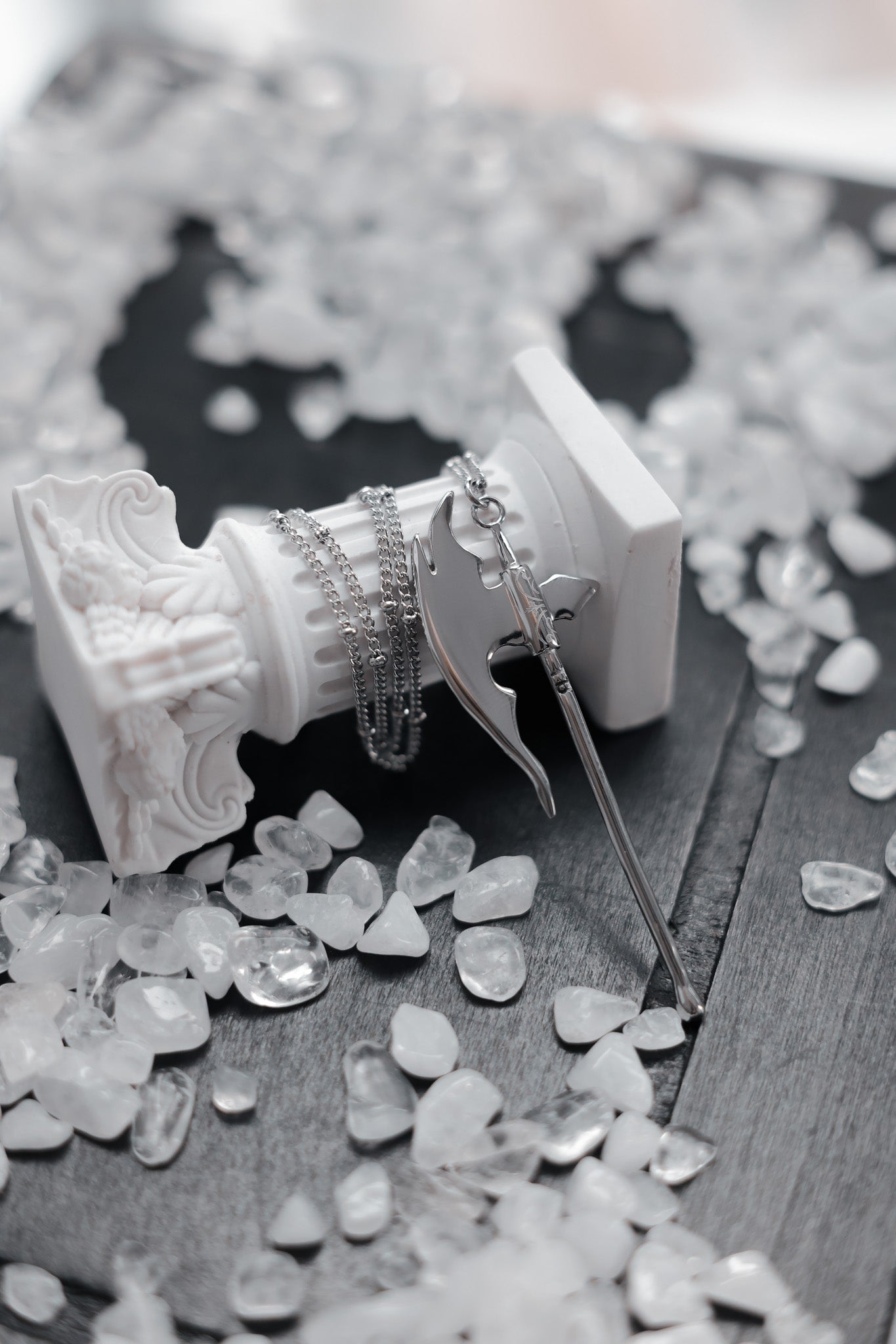 Shadow Axe Necklace