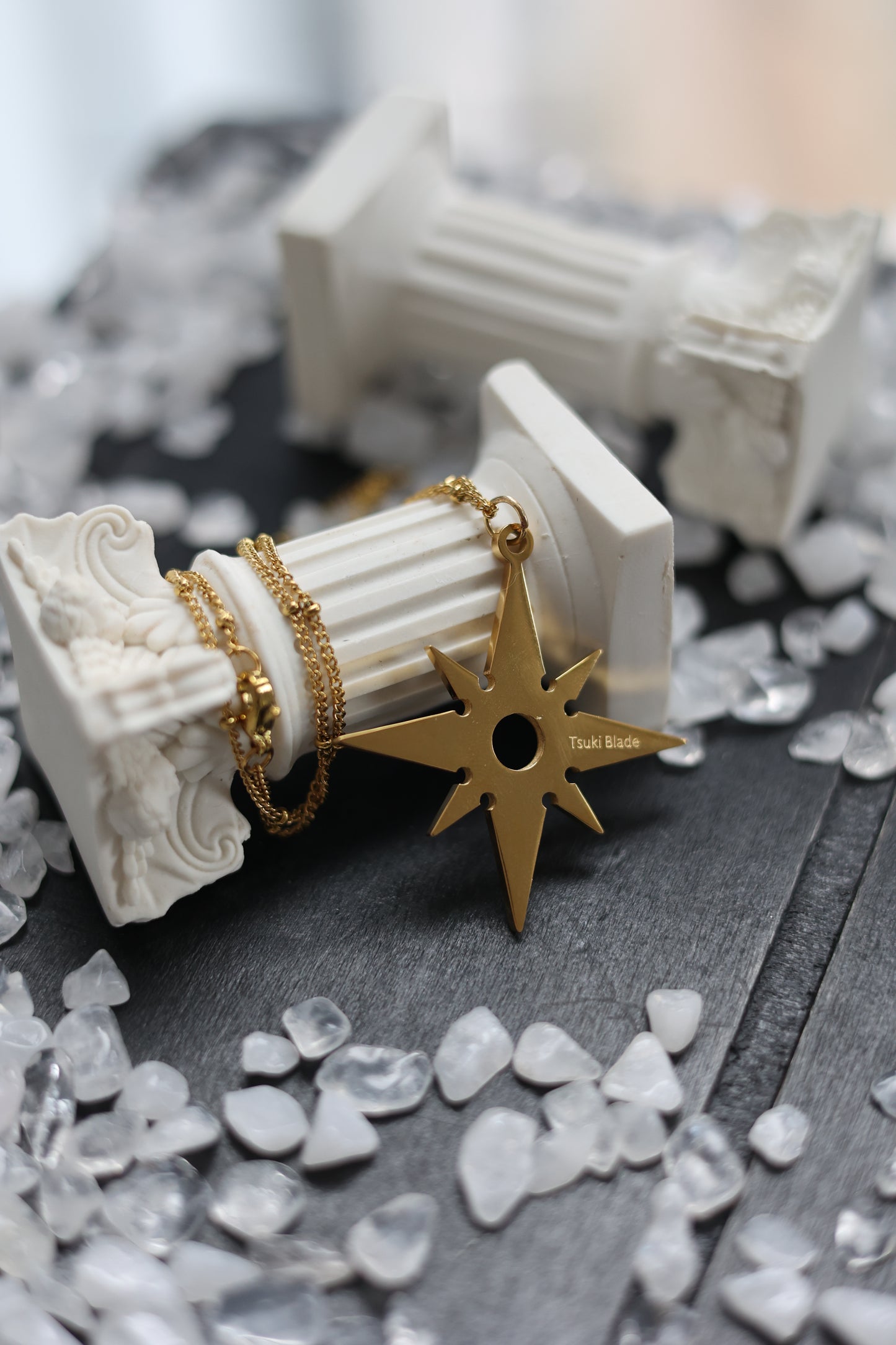 Shuriken Necklace