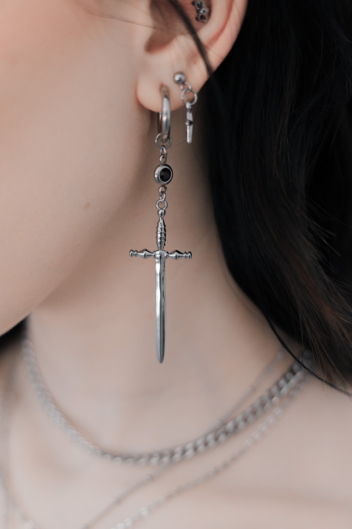 Valiant Warrior Earrings