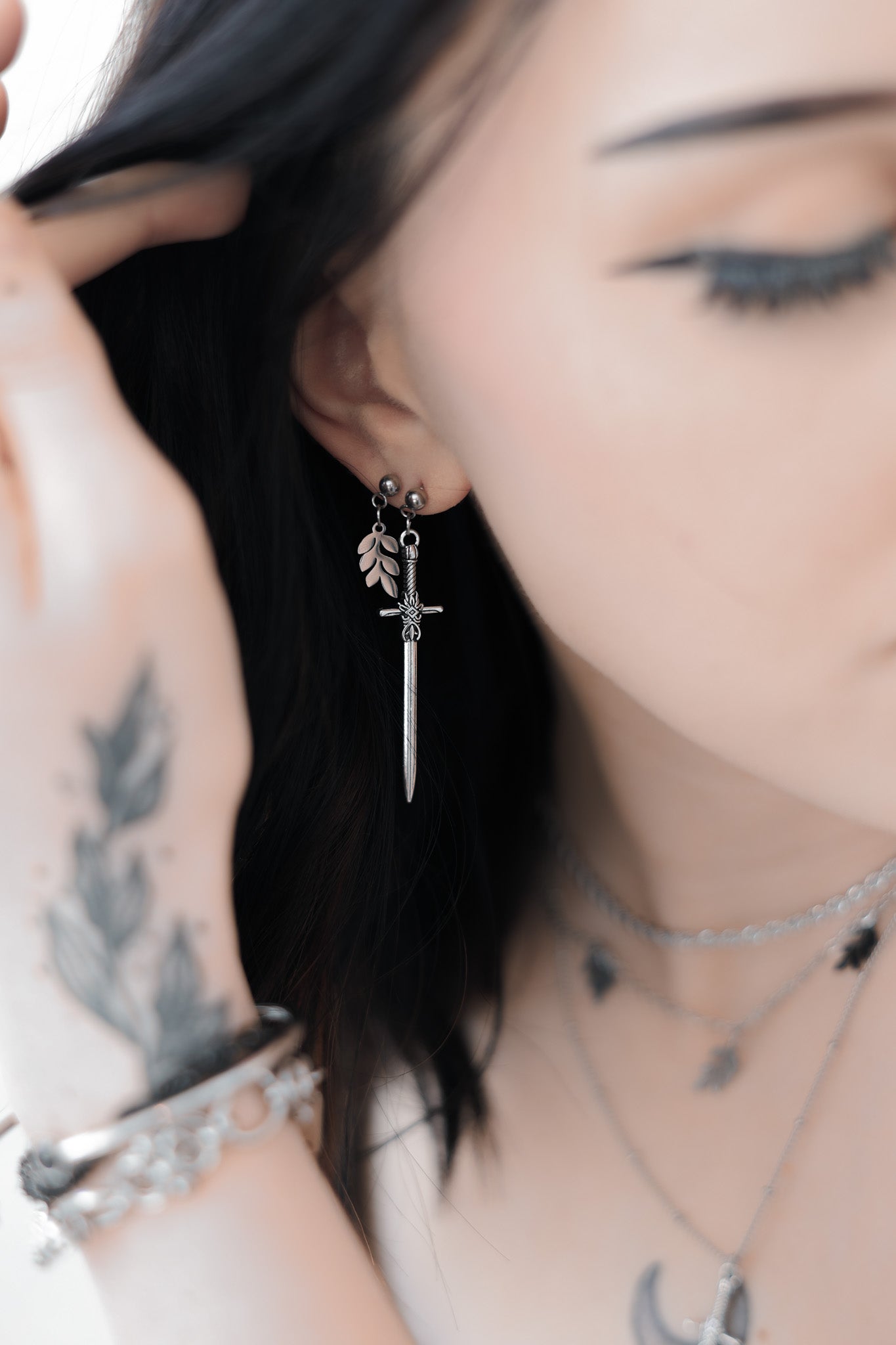 Elven Warrior Earring Set