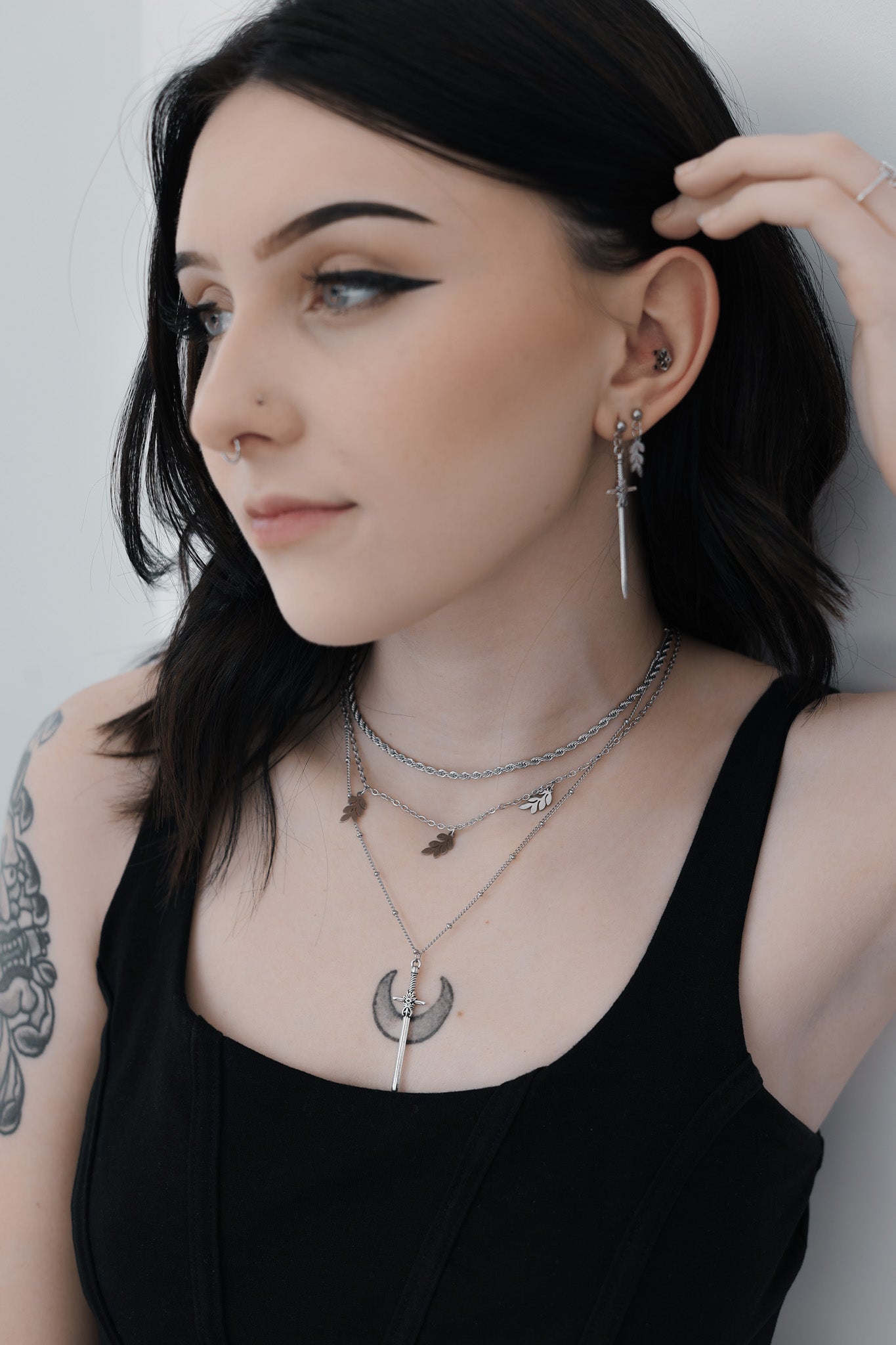 Elven Warrior Earring Set