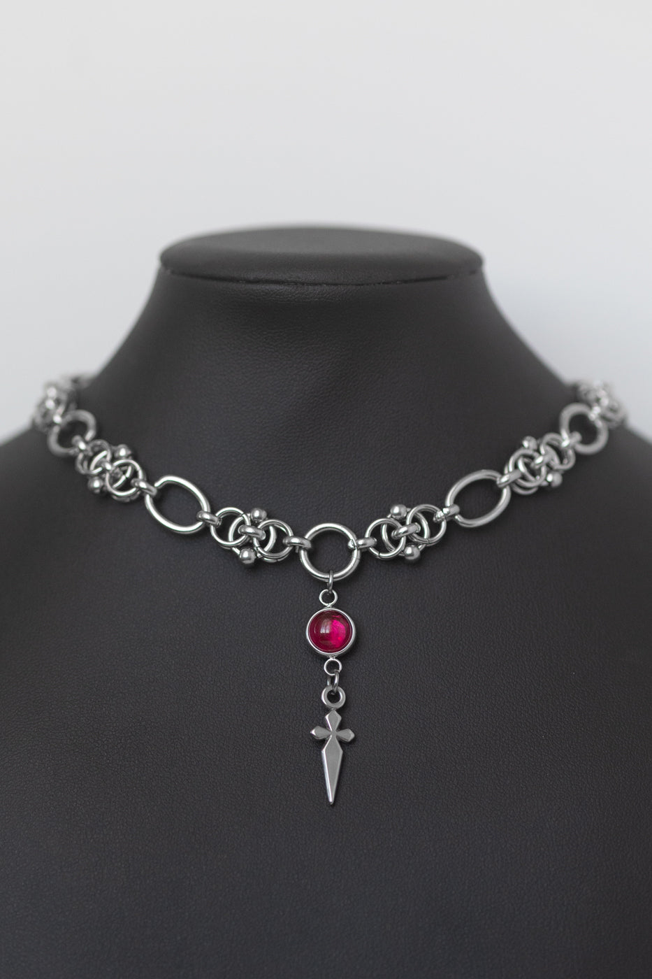 Shadow Amulet Choker Necklace