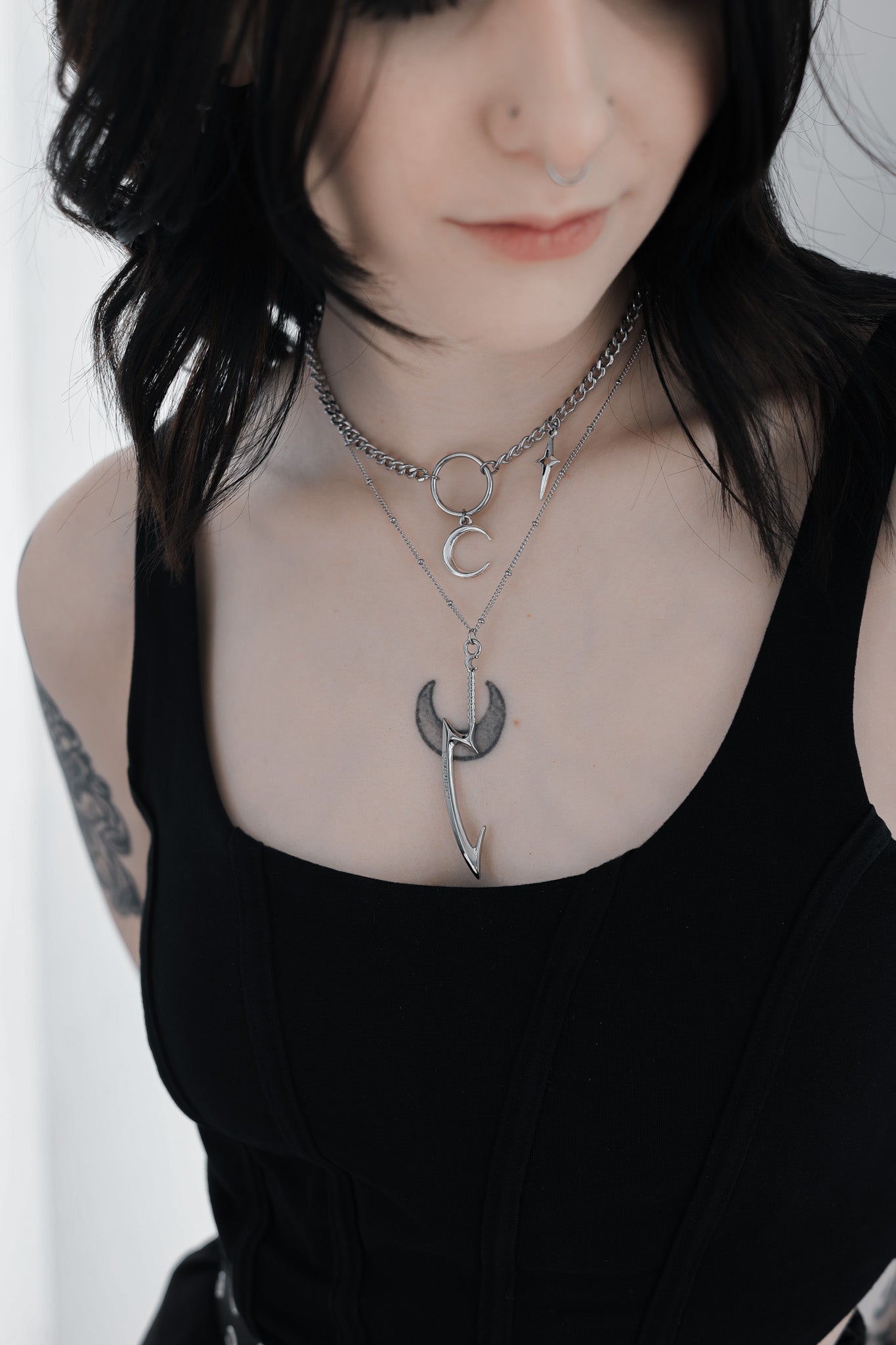 Dusk Blade Necklace