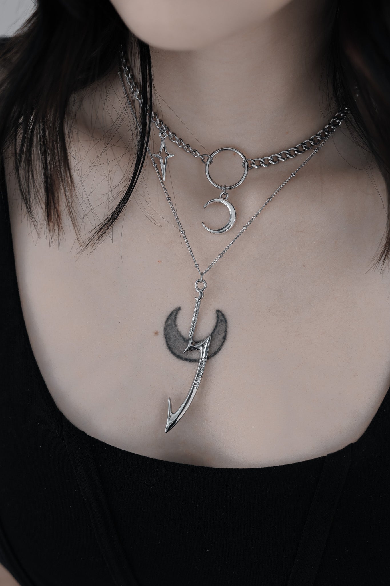 Dusk Blade Necklace