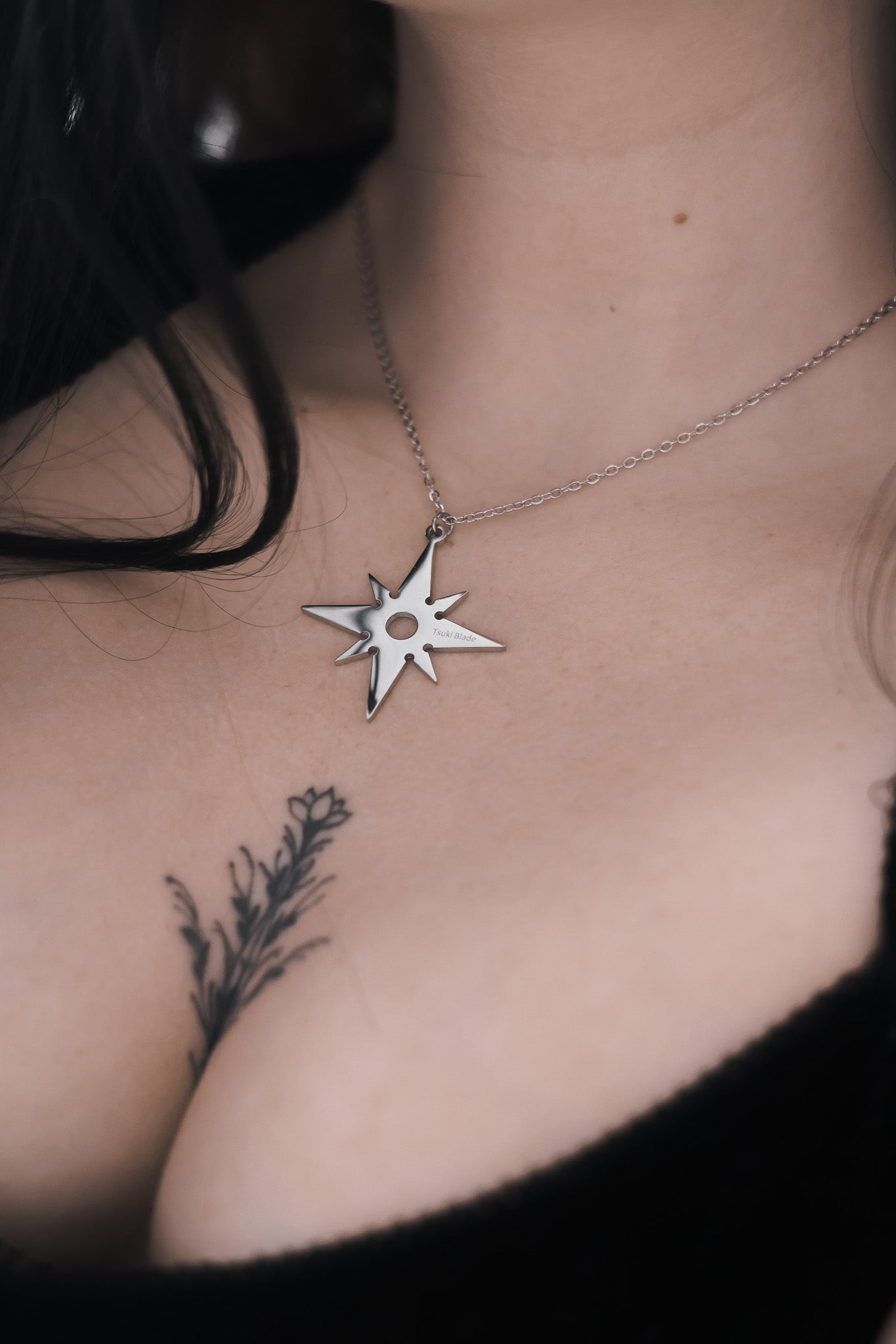 Shuriken Necklace