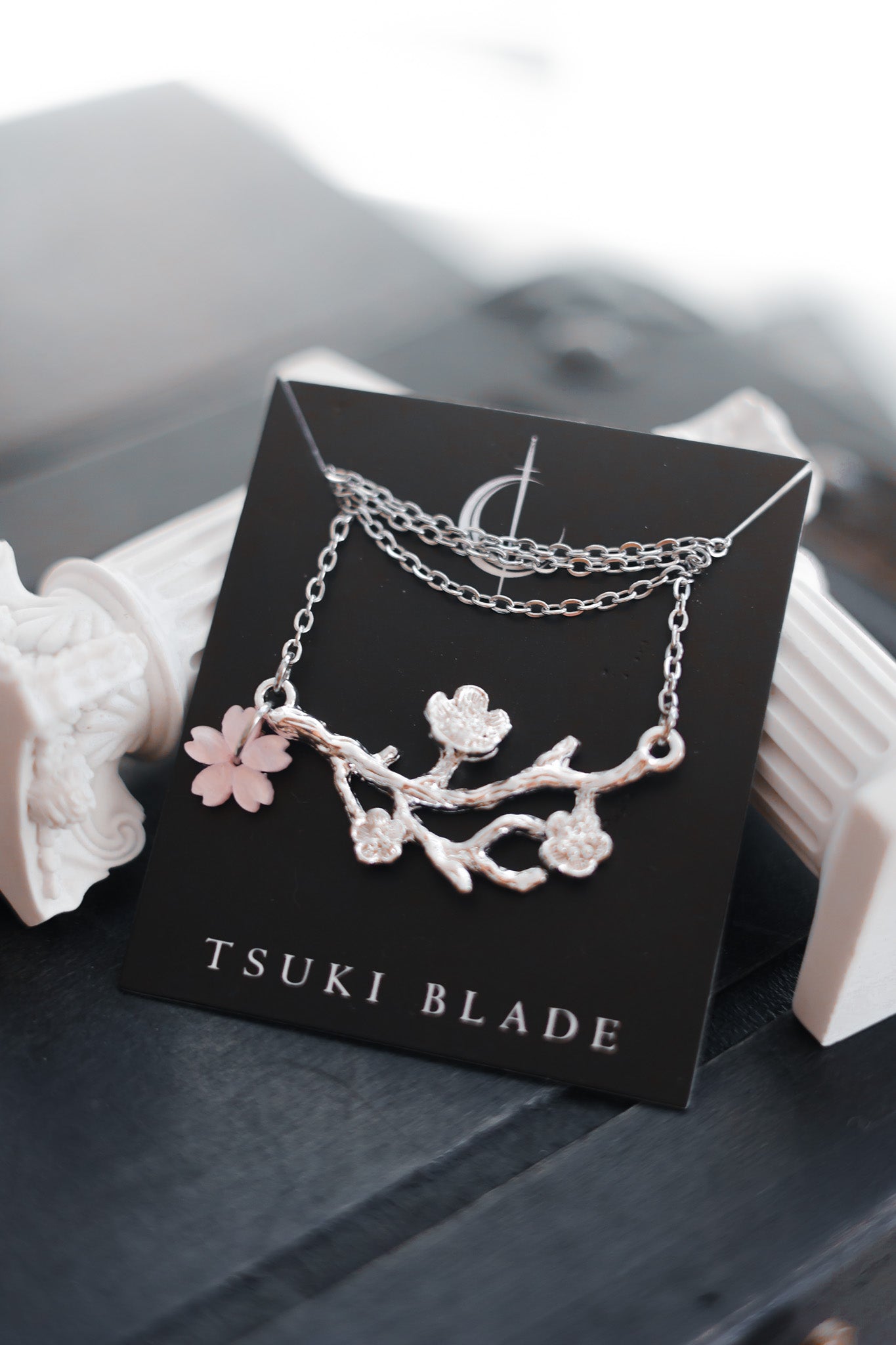 Sakura Branch Necklace