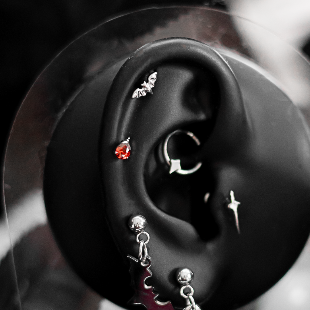 Bloodlust Flatback Piercing Stud