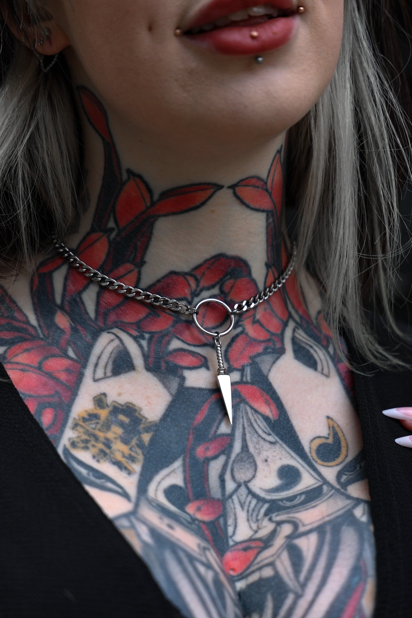 Kunai Choker Necklace