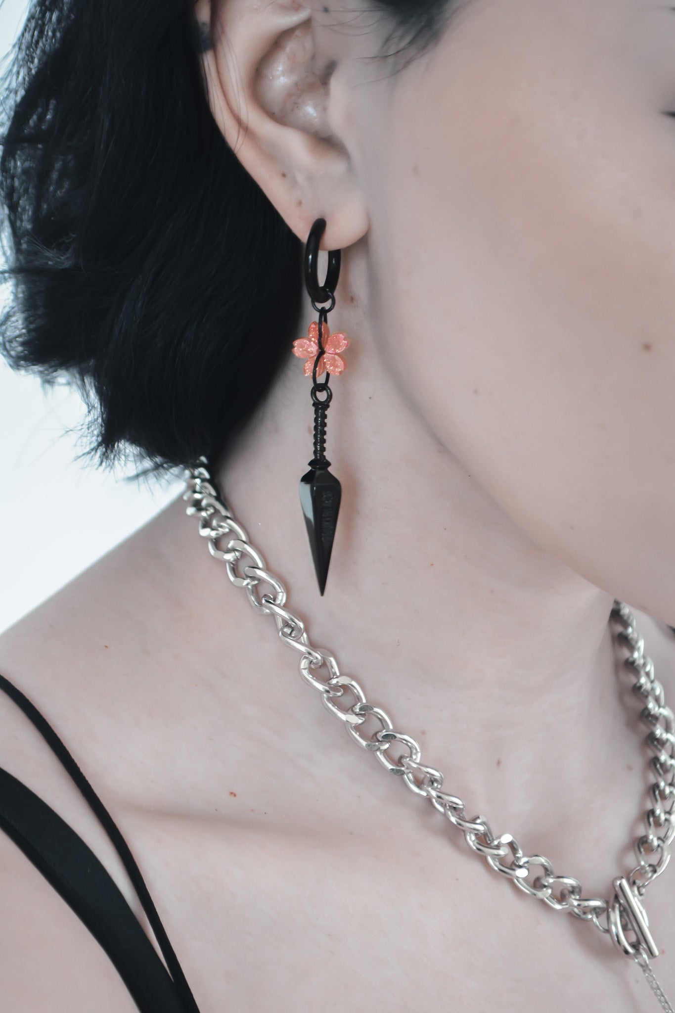 Kunai Sakura Earrings