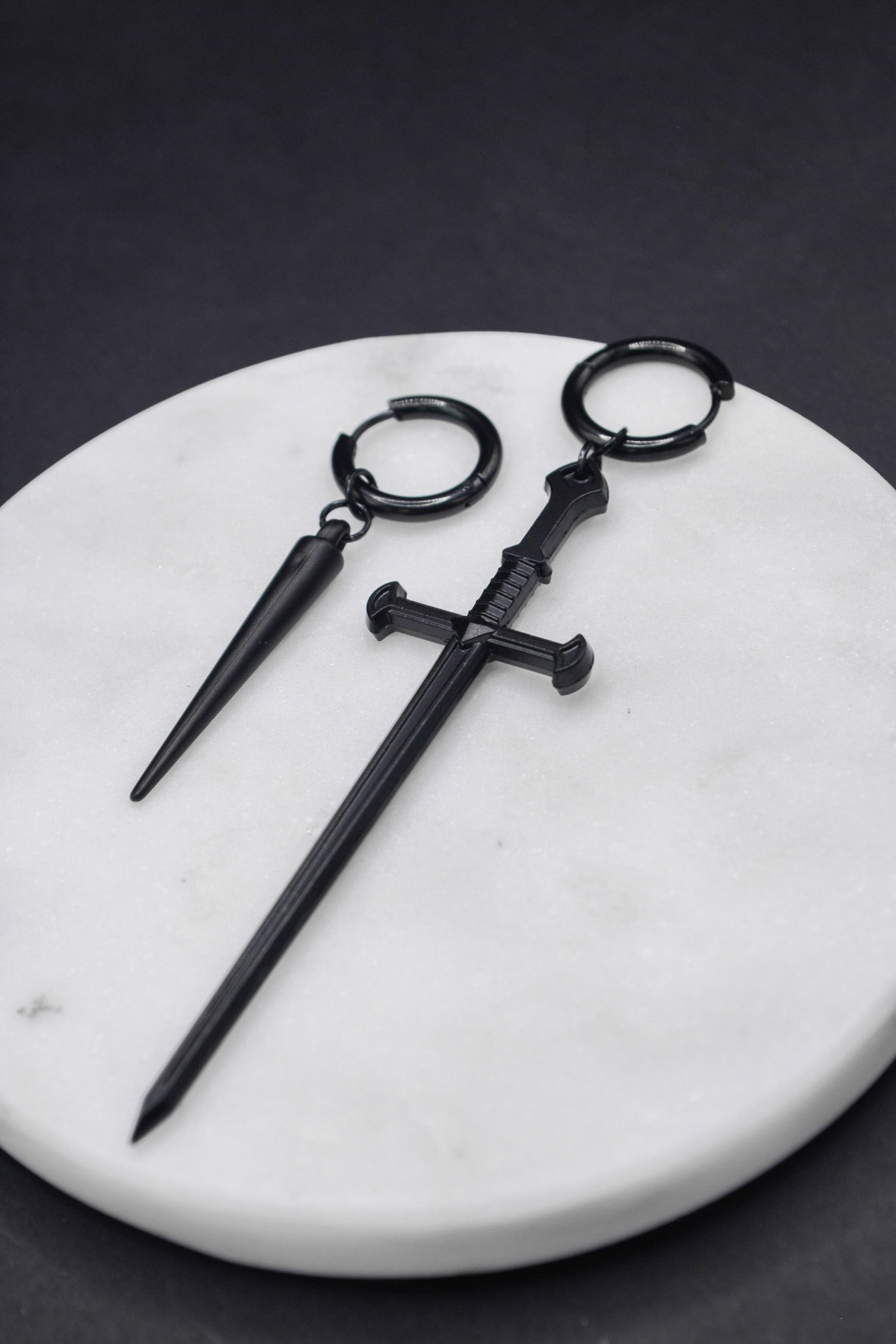 Onyx Warrior Variant Earrings