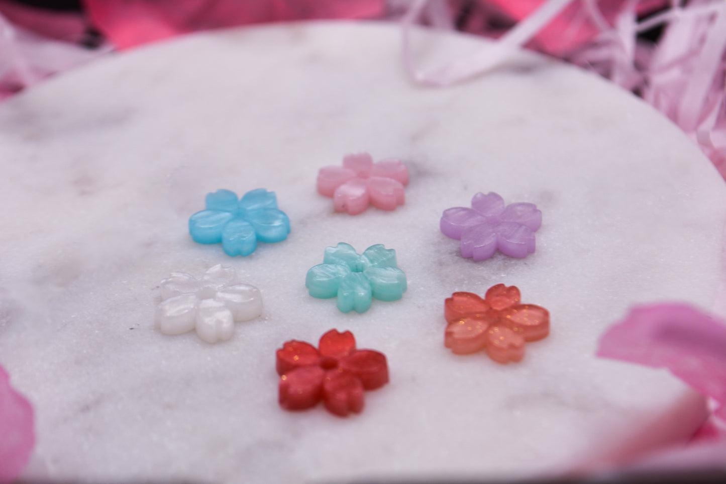 Kunai Sakura Drop Chain Choker - Tsuki Blade