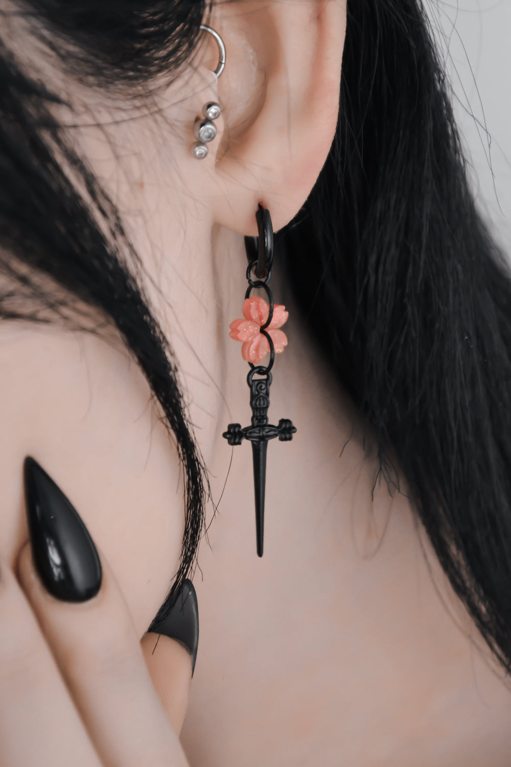 Sakura Blade Earrings
