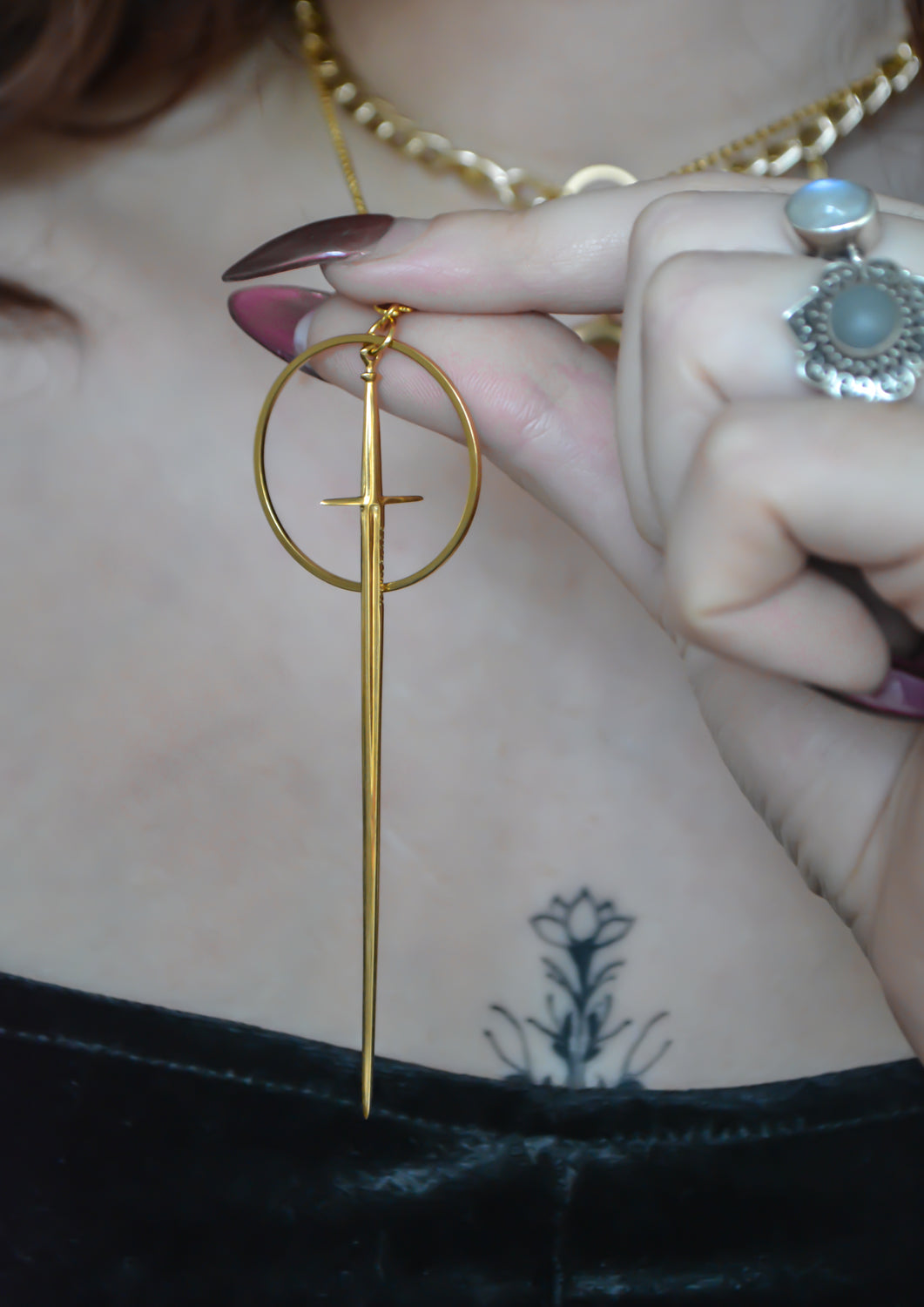 Divine Longsword Necklace