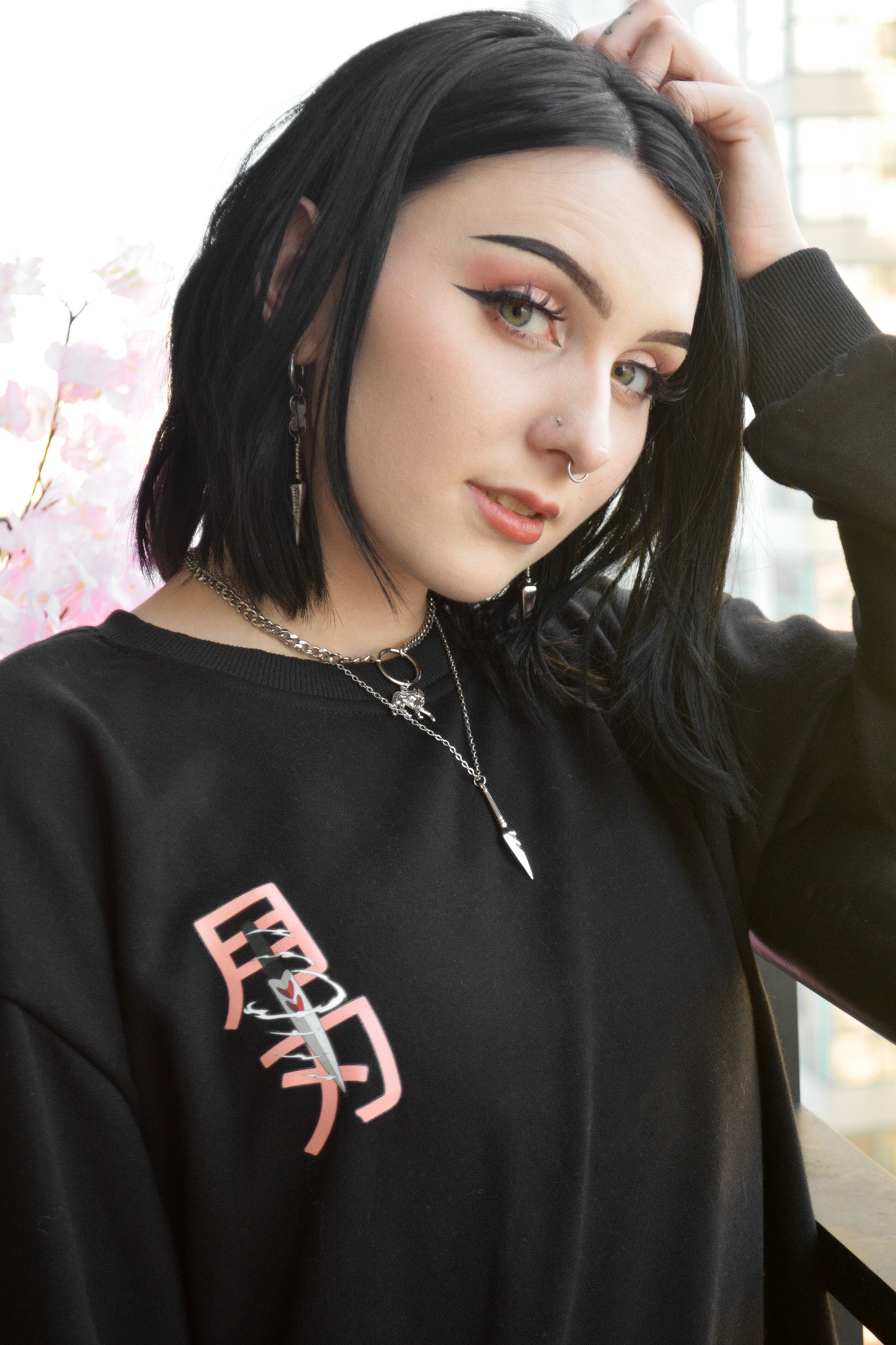 Black Forest Defender Crewneck - Tsuki Blade