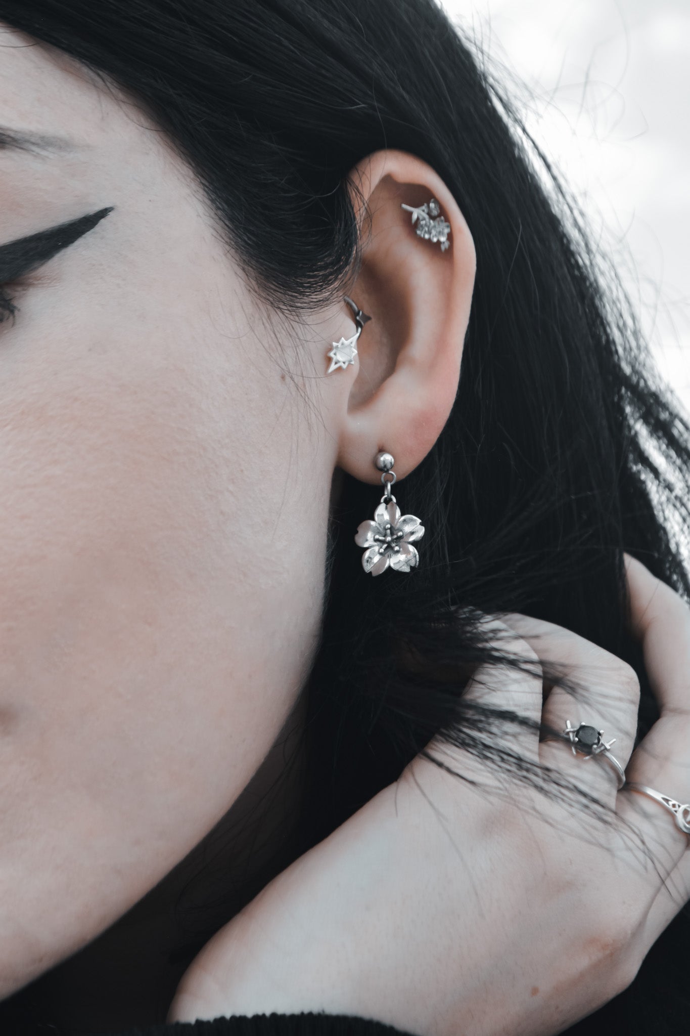 Sakura Earrings - Tsuki Blade
