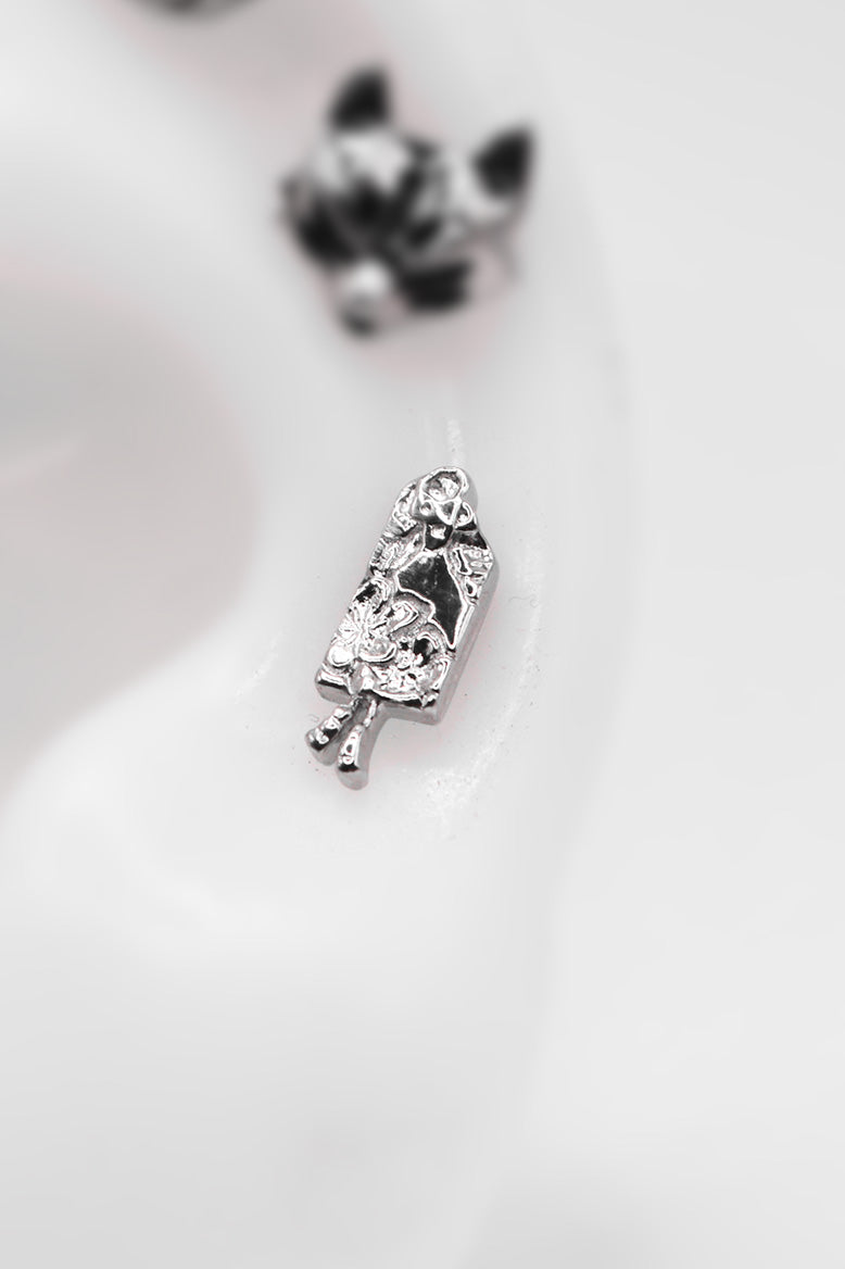 Good Fortune Flatback Piercing Stud