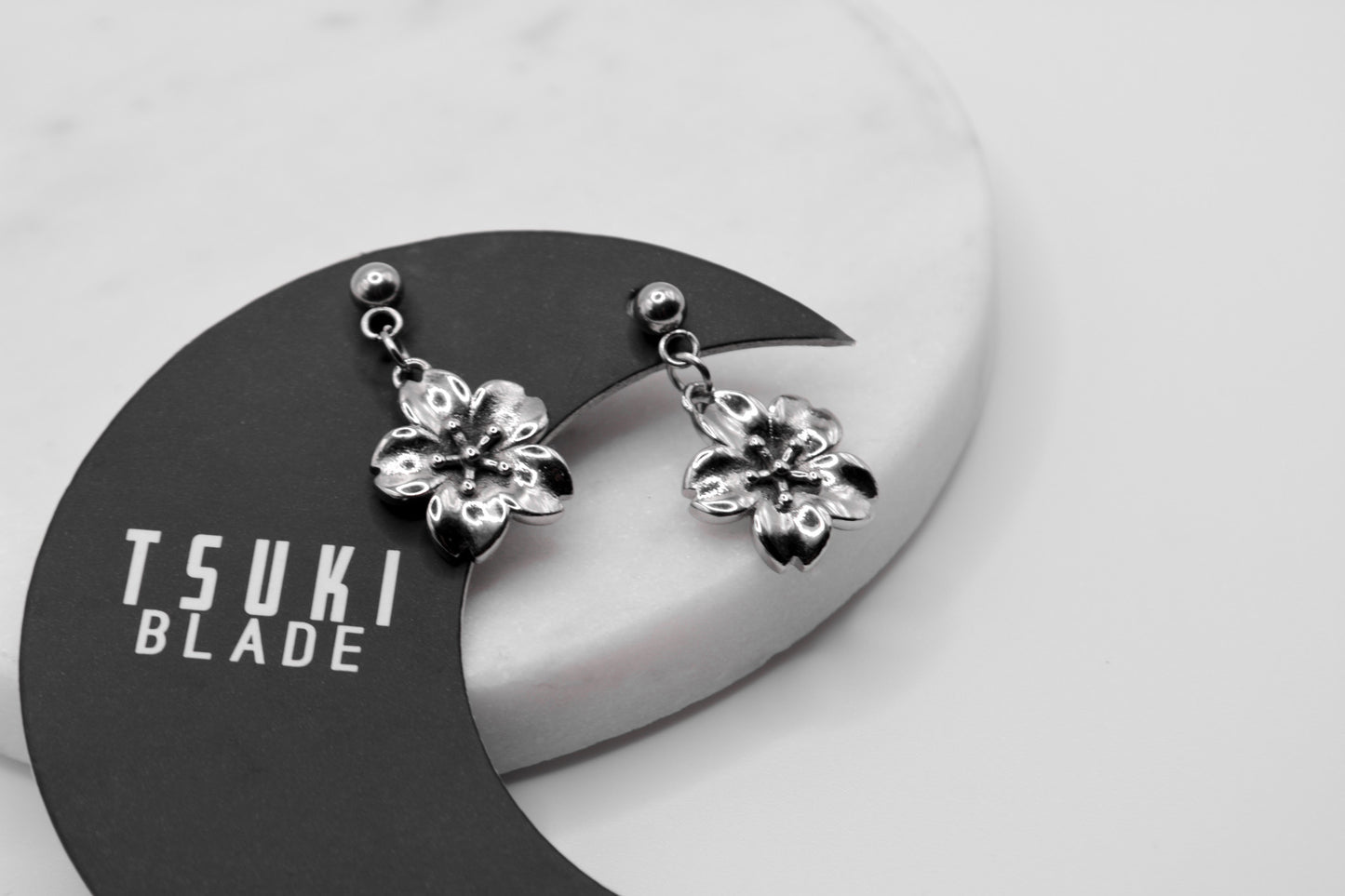 Sakura Earrings - Tsuki Blade