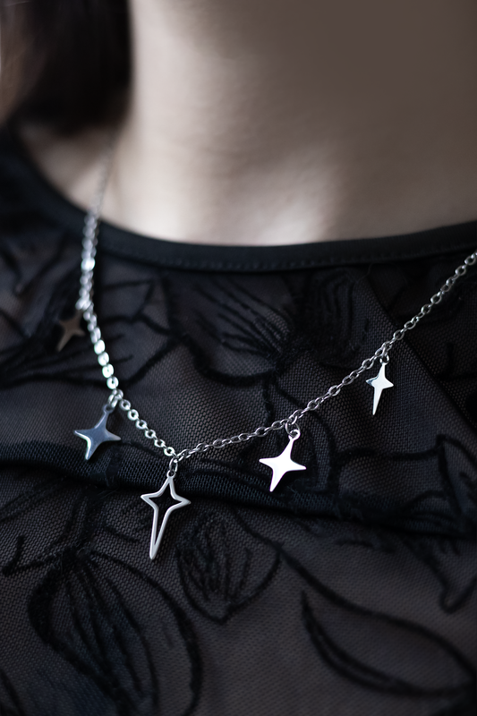 Starlit Cascade Necklace