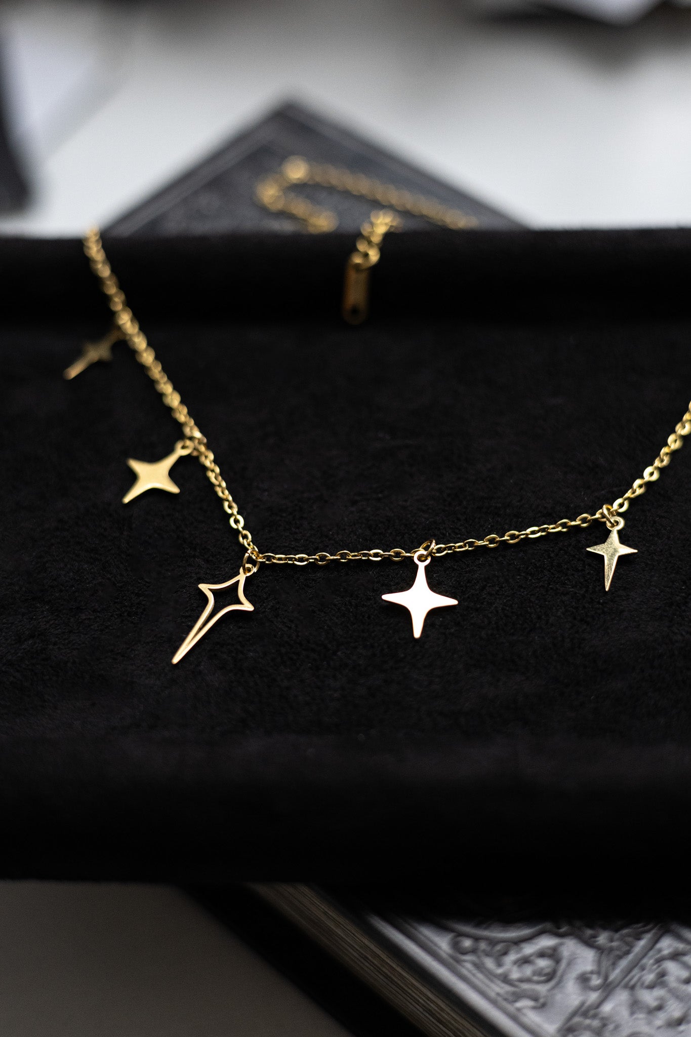 Starlit Cascade Necklace