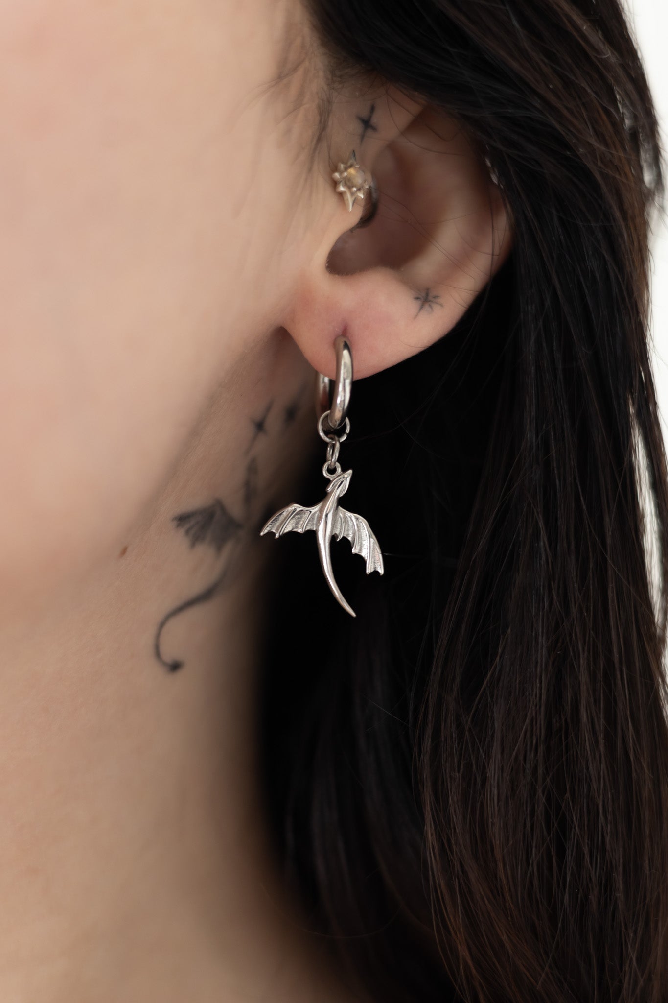 Nightfury Dragon Earrings
