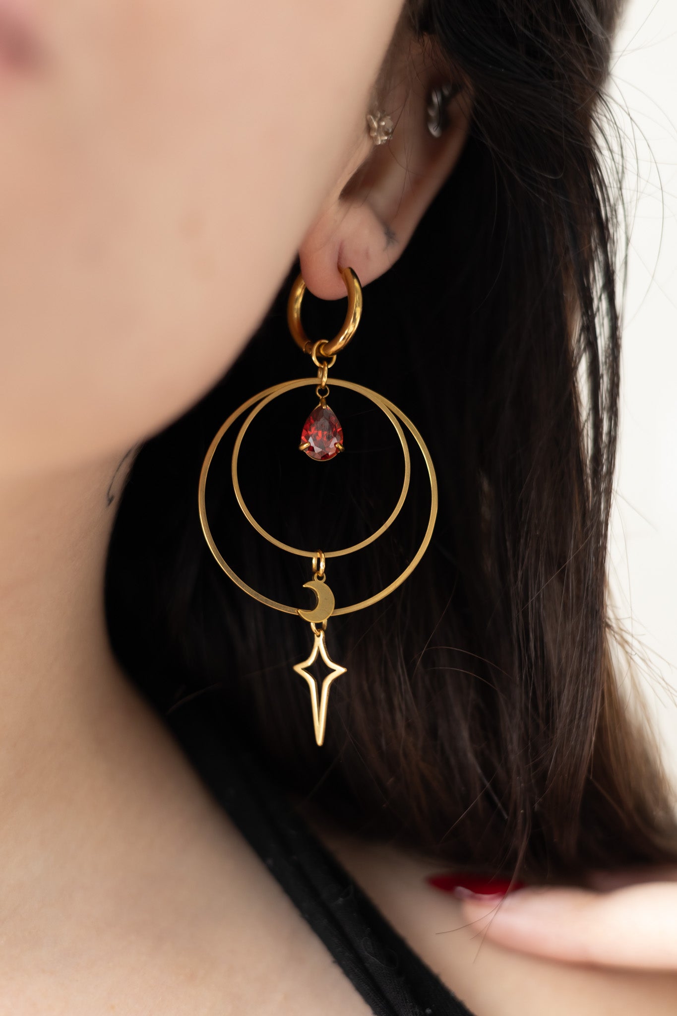 Sacred Descent Earrings