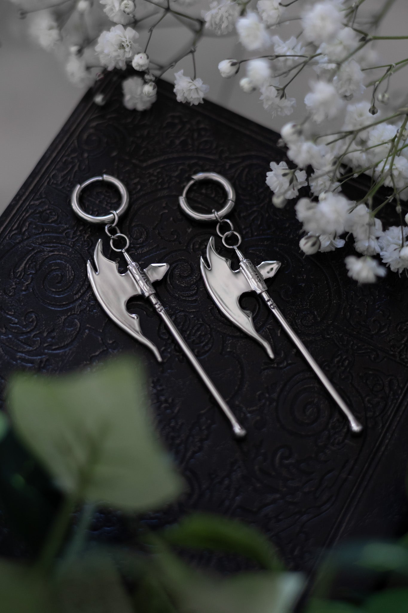 Shadow Axe Earrings
