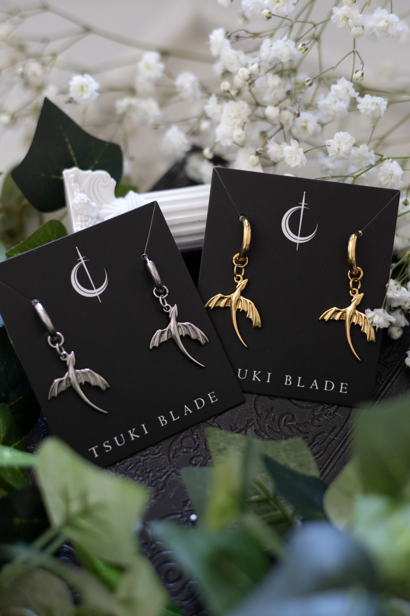 Nightfury Dragon Earrings