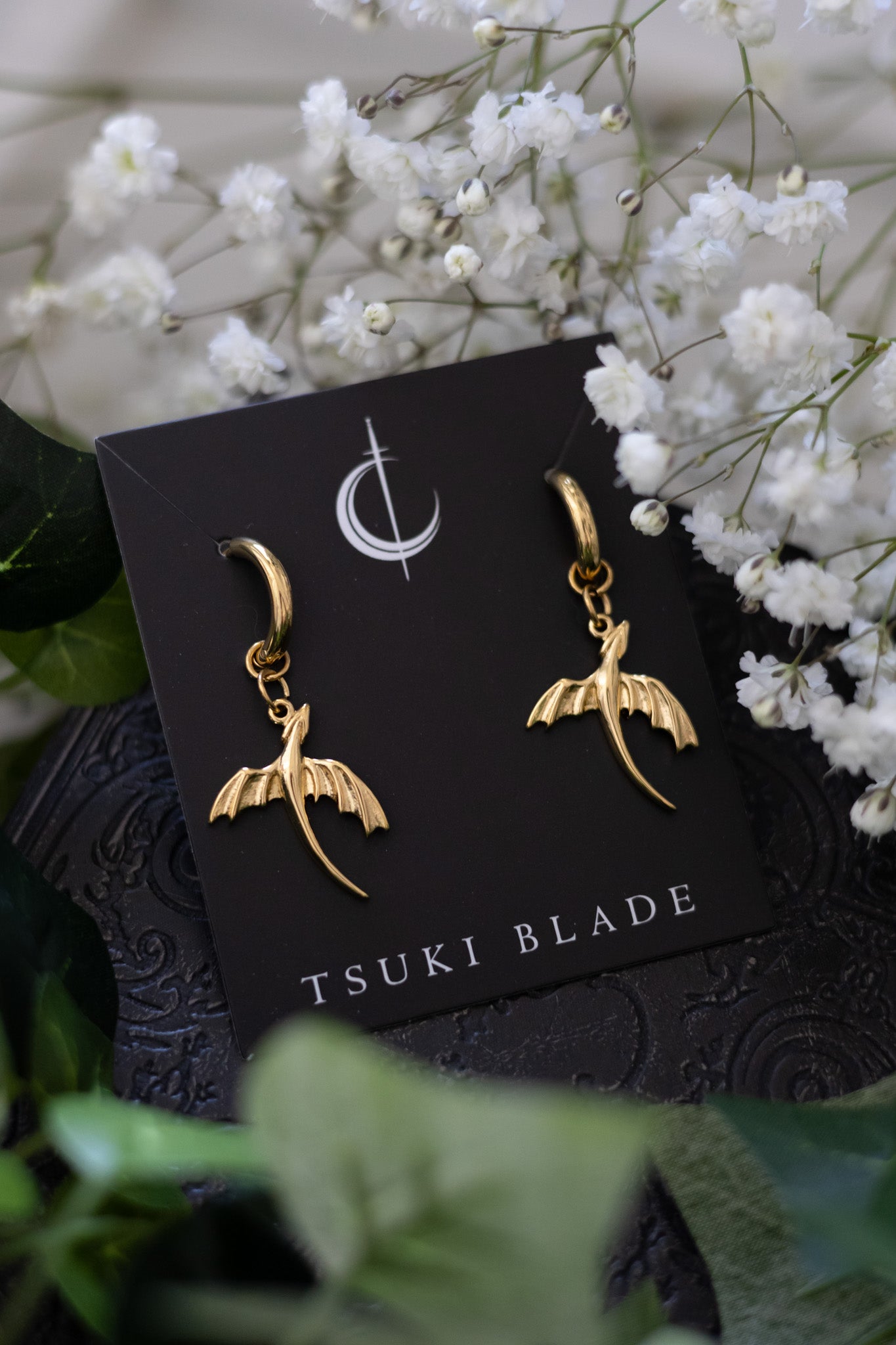 Nightfury Dragon Earrings