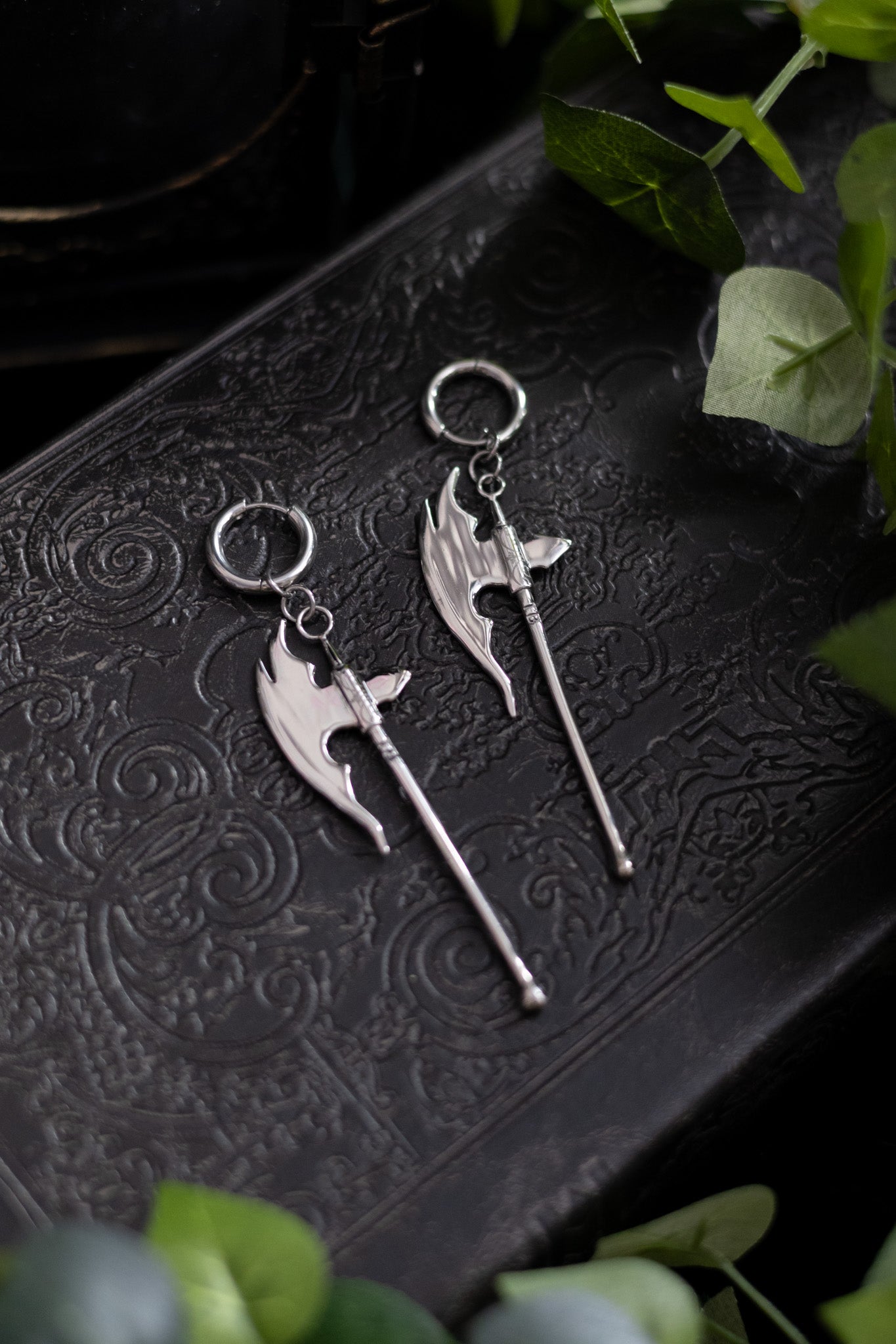 Shadow Axe Earrings
