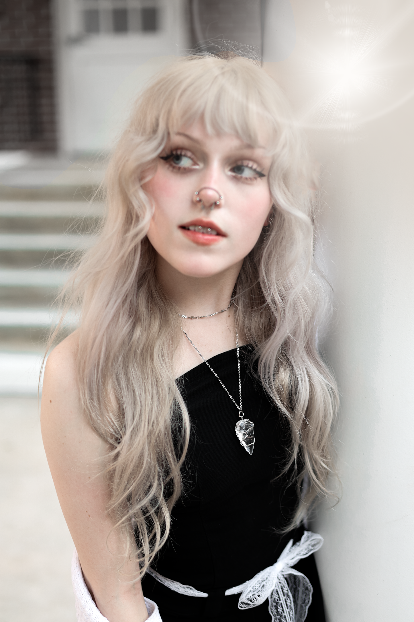 Bound Arrowhead Necklace