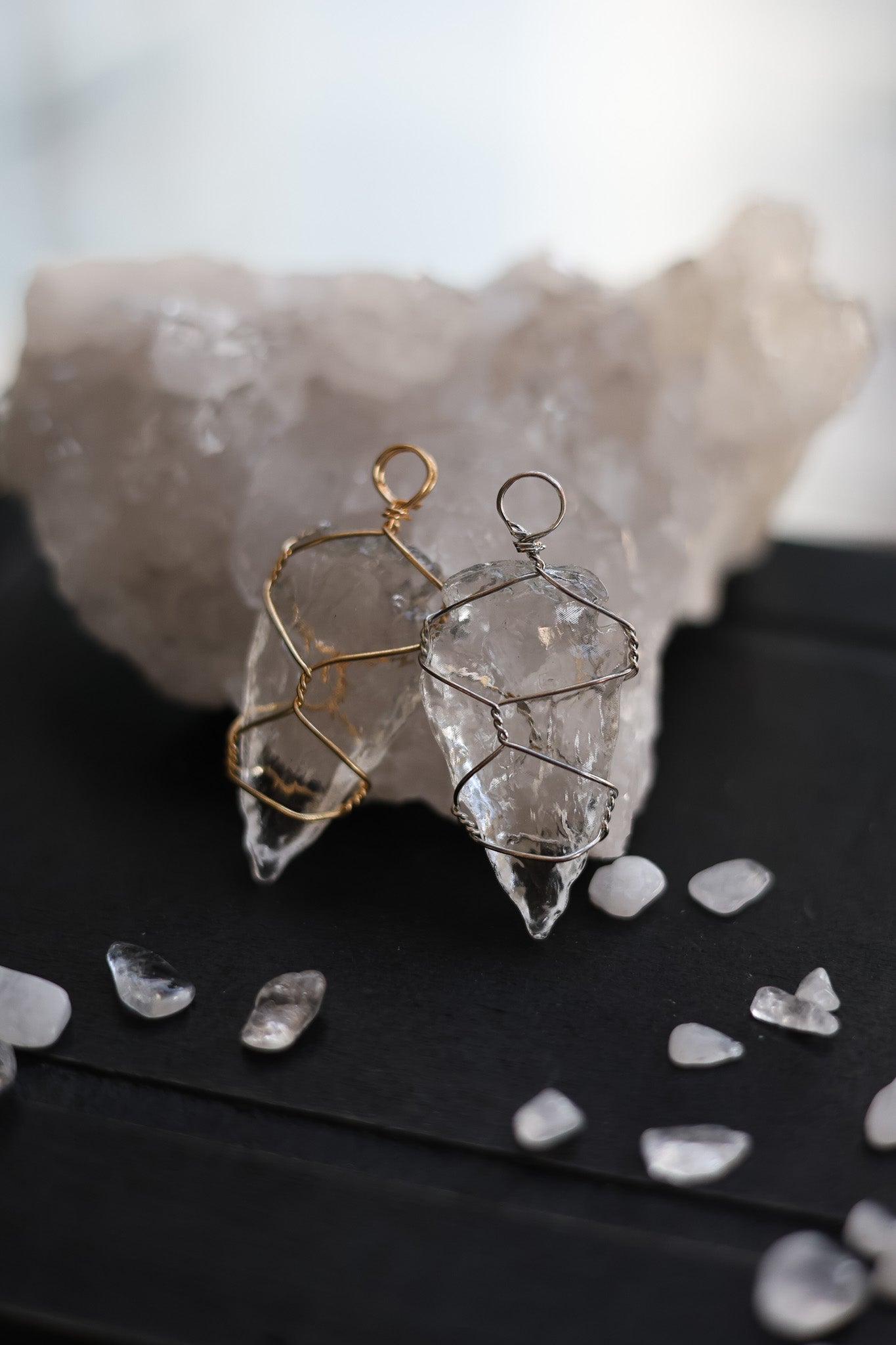 Bound Arrowhead Necklace