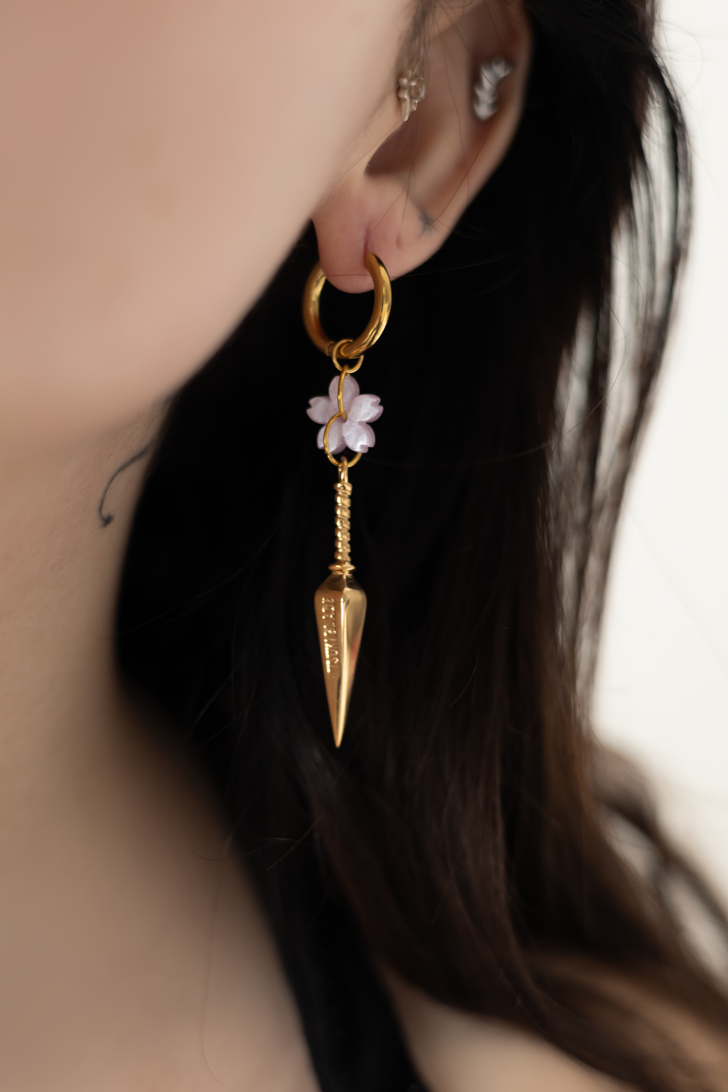 Kunai Sakura Earrings