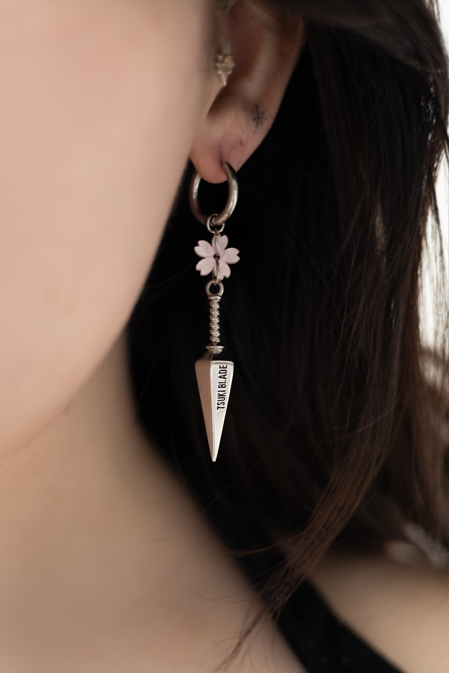 Kunai Sakura Earrings