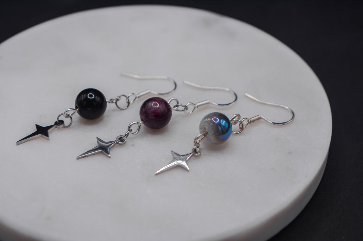 Planet Essence Earrings - Tsuki Blade
